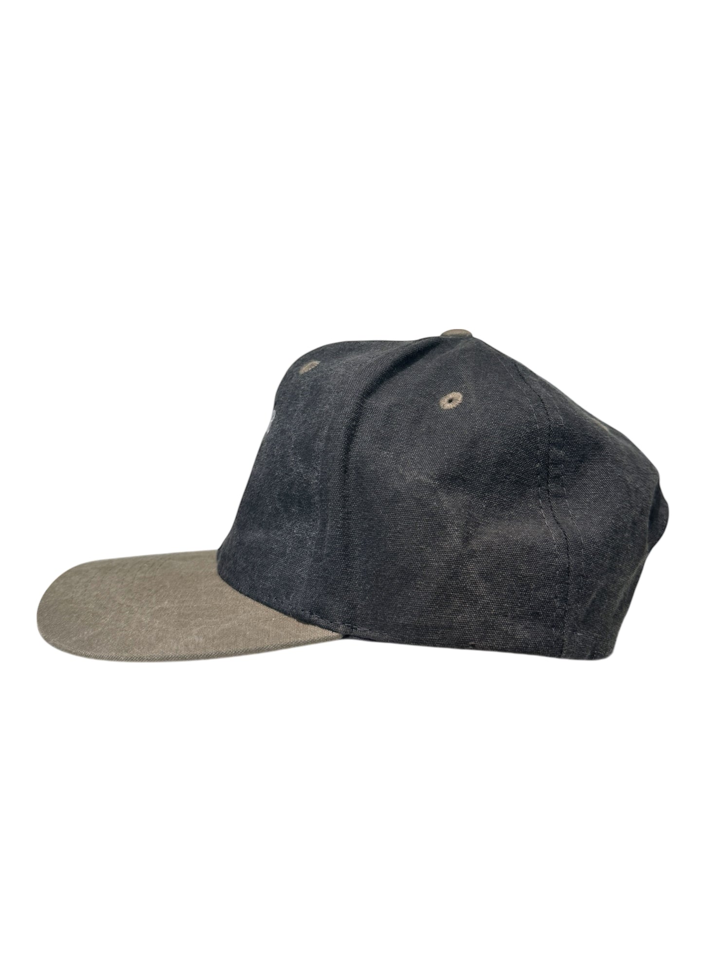 (SUP-514) CARMAR SAFETY SNAPBACK CAP - CHARCOAL/BEIGE
