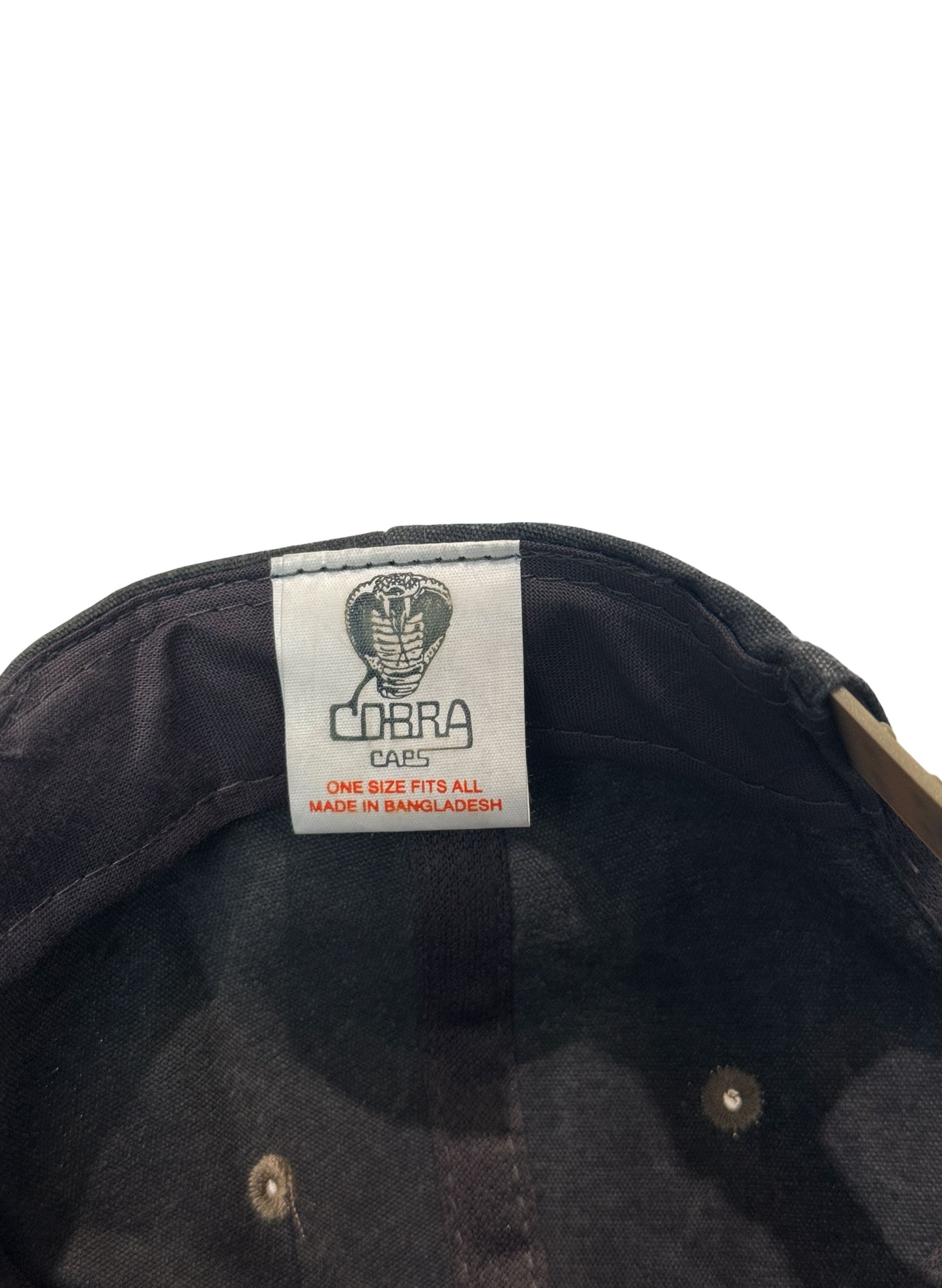 (SUP-514) CARMAR SAFETY SNAPBACK CAP - CHARCOAL/BEIGE