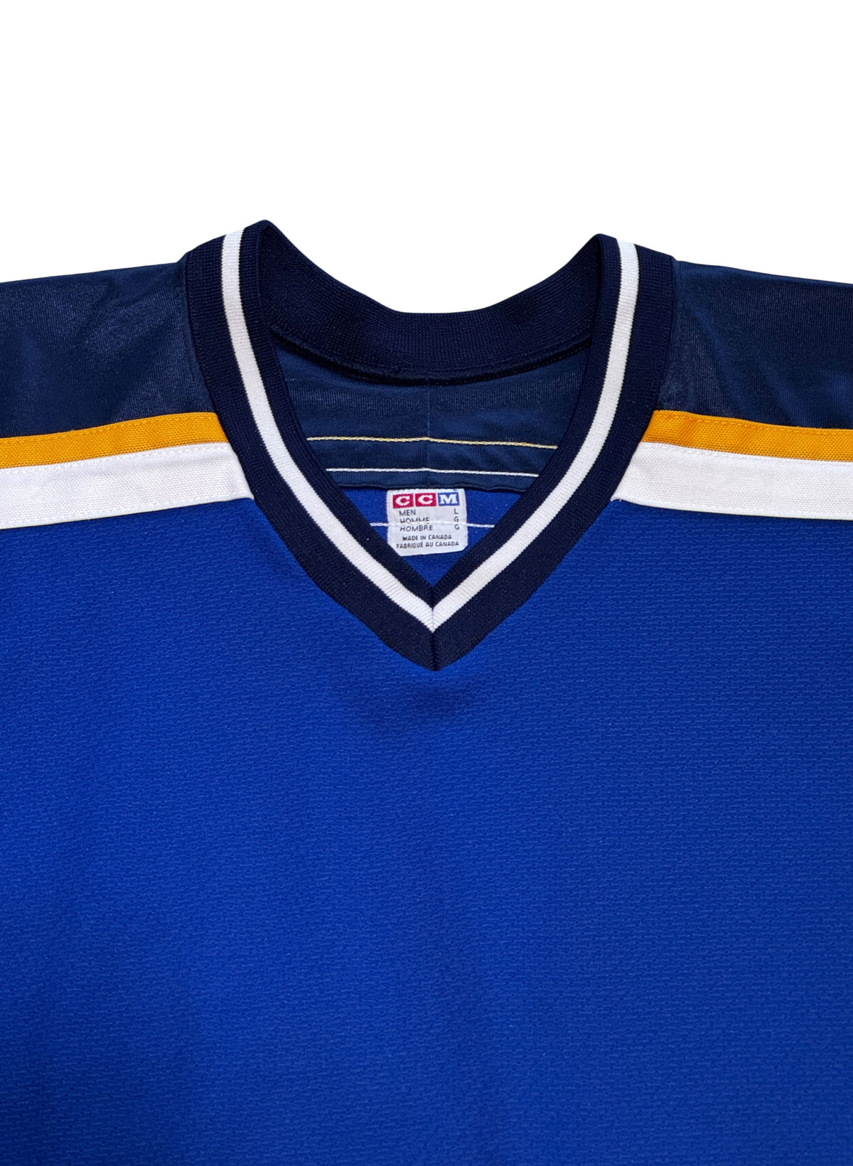 (SUP-796) 90s CCM HOCKEY SHIRT (L) - MADE IN CANADA