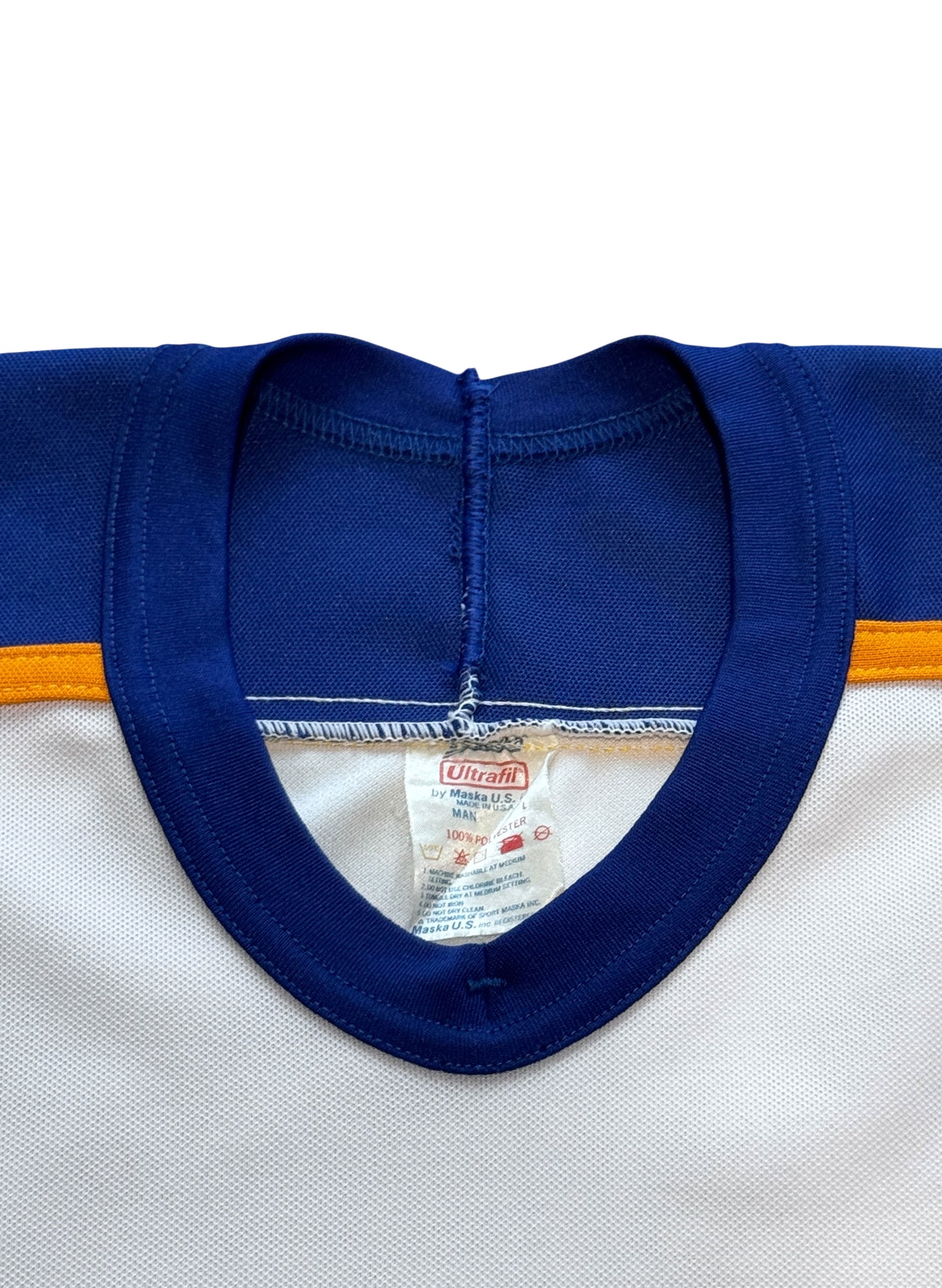 (SUP-798) 90s CCM HOCKEY JERSEY - L - MADE IN U.S.A.