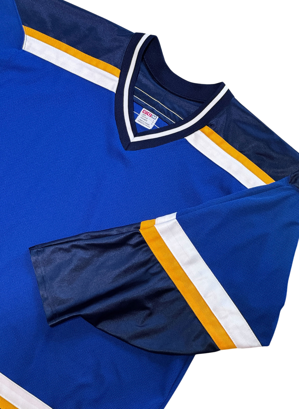 (SUP-796) 90s CCM HOCKEY SHIRT (L) - MADE IN CANADA