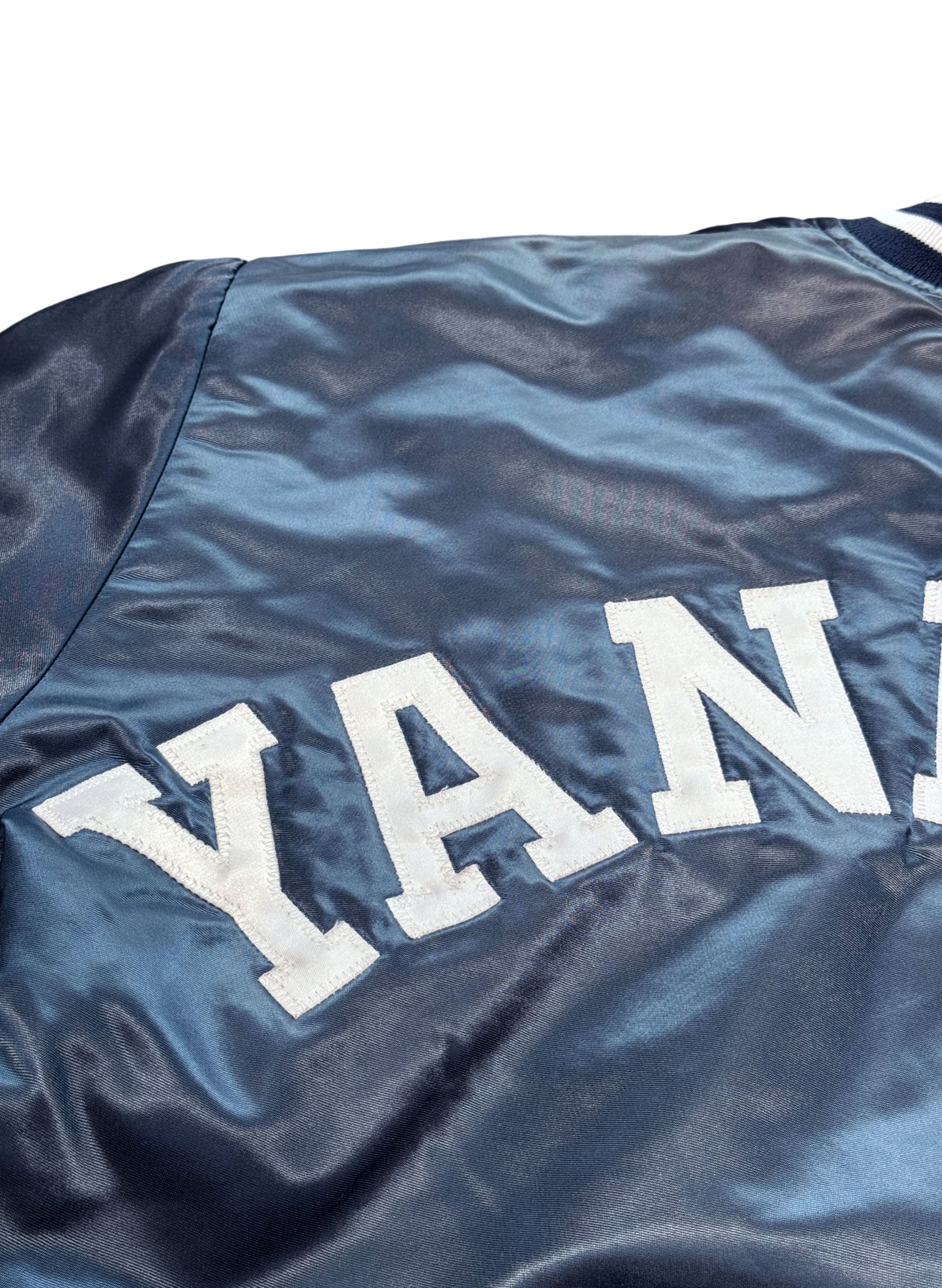 (SUP-772) Chalk Line NEW YORK YANKEES NYLON STADIUM JACKET (L) - MADE IN U.S.A.