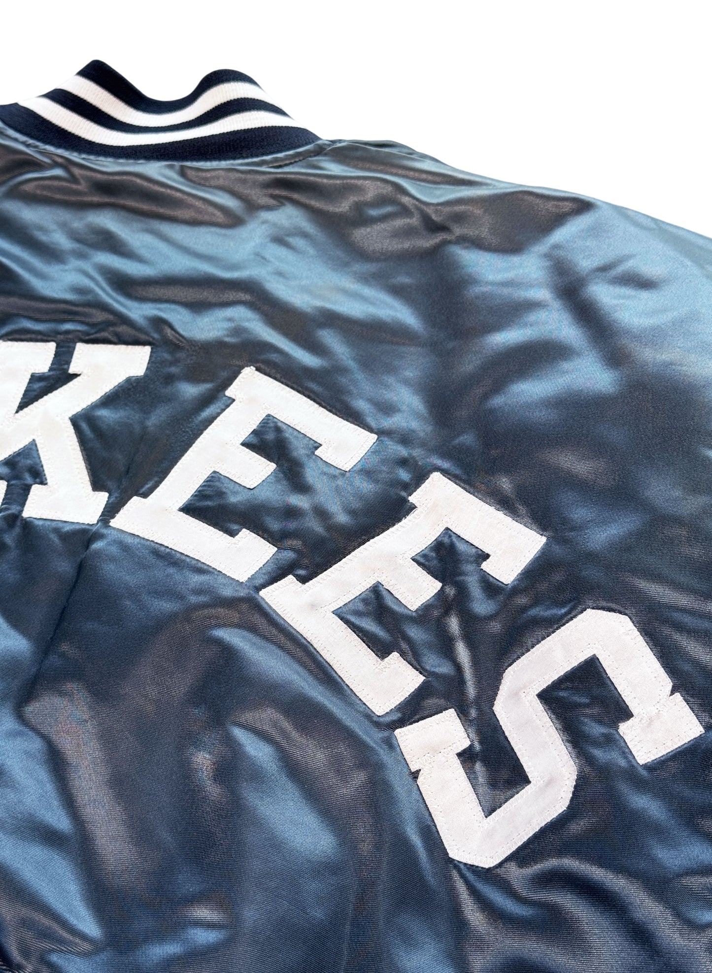 (SUP-772) Chalk Line NEW YORK YANKEES NYLON STADIUM JACKET (L) - MADE IN U.S.A.