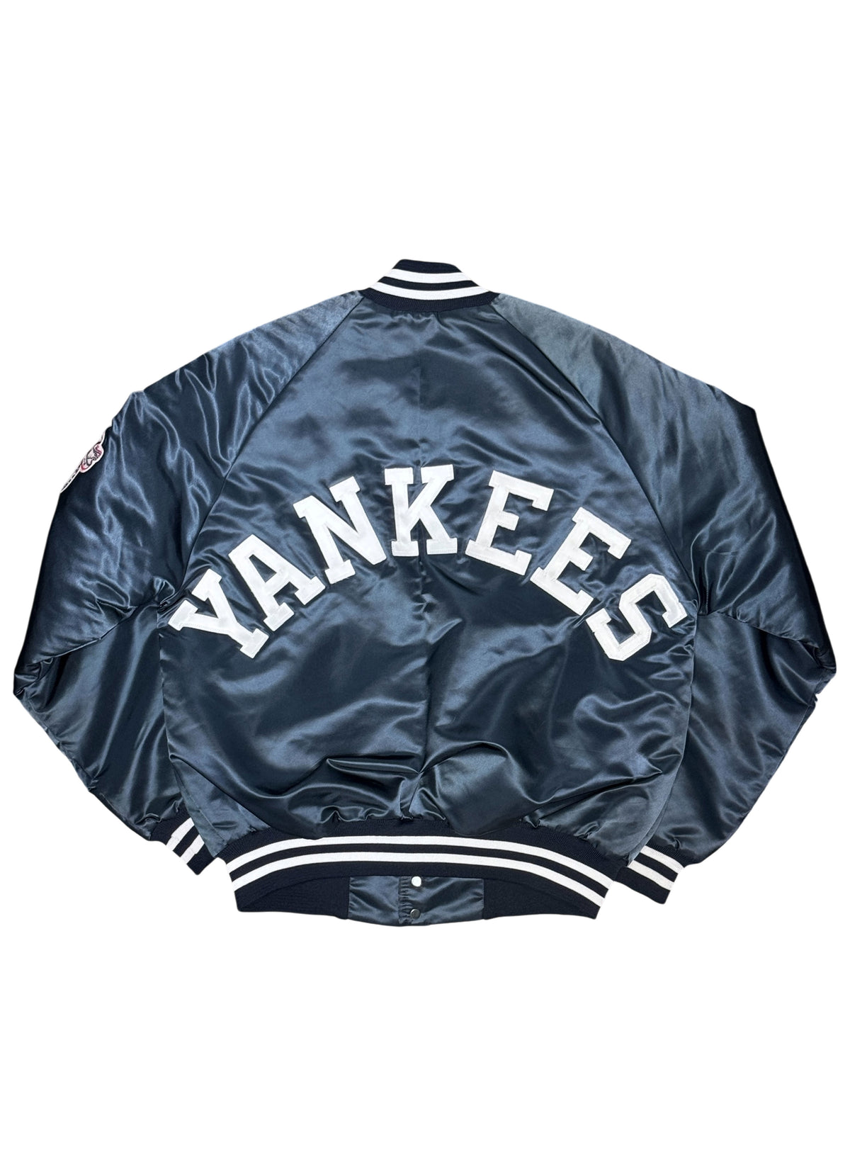 (SUP-873) Chalk Line NEW YORK YANKEES NYLON STADIUM JACKET (M) - MADE IN U.S.A.