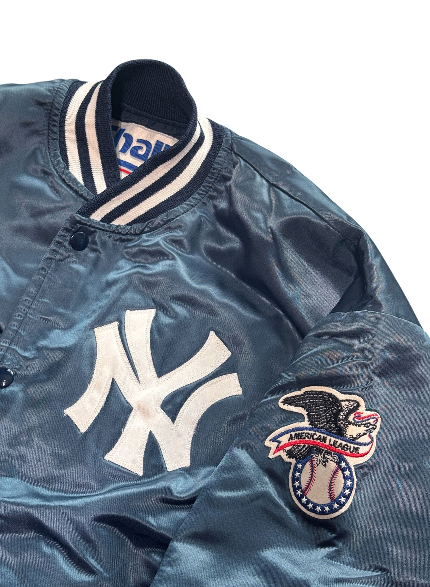 (SUP-531) Chalk Line NEW YORK YANKEES NYLON STADIUM JACKET - MADE IN U.S.A.