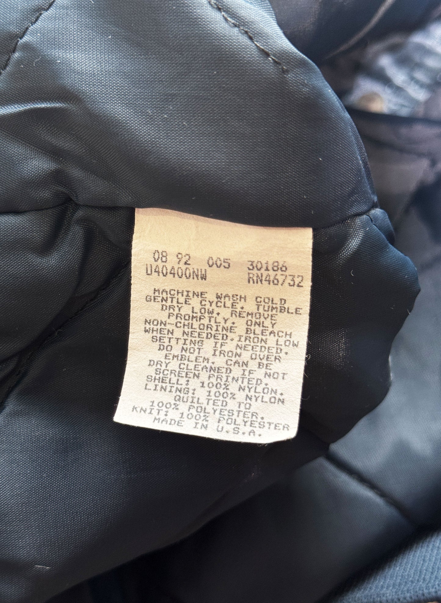 (SUP-531) Chalk Line NEW YORK YANKEES NYLON STADIUM JACKET - MADE IN U.S.A.