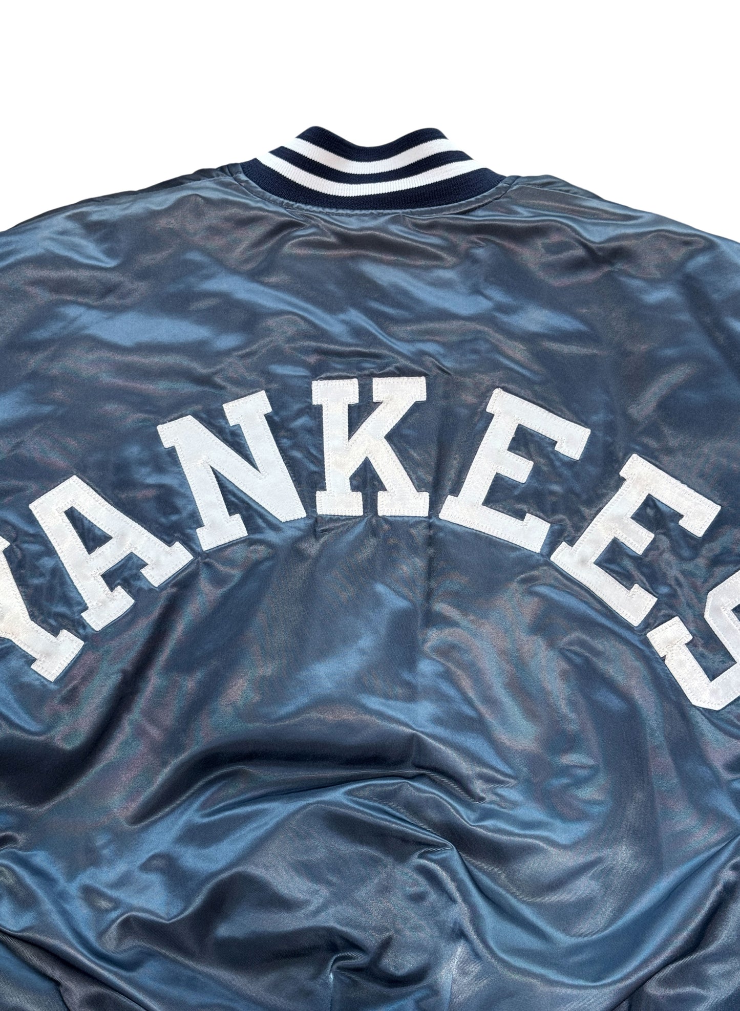 (SUP-772) Chalk Line NEW YORK YANKEES NYLON STADIUM JACKET (L) - MADE IN U.S.A.