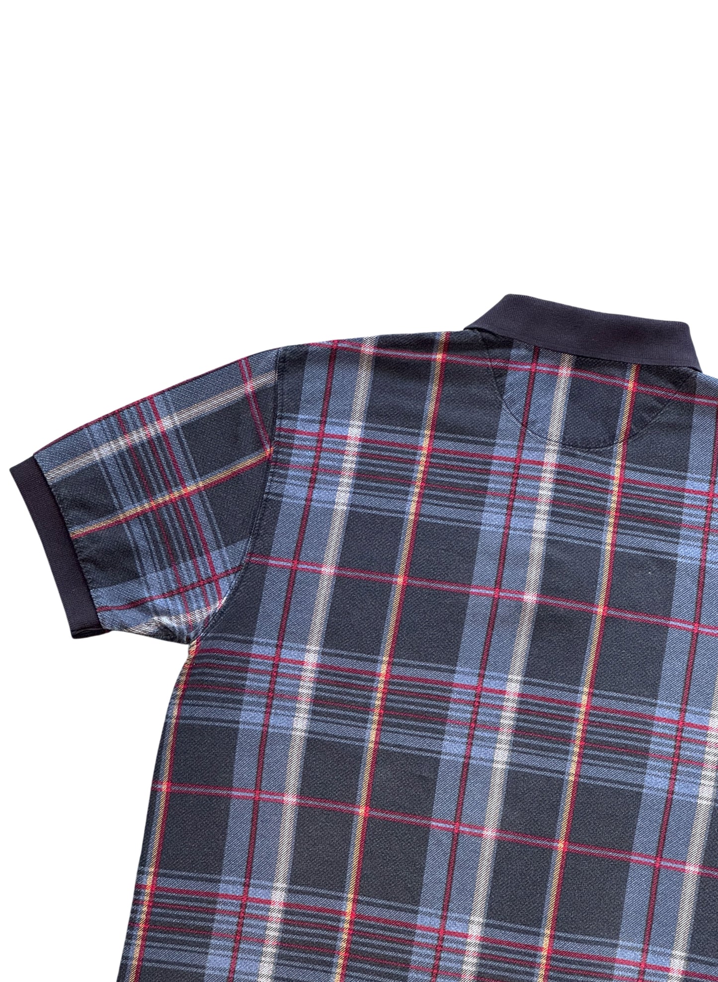(SUP-687) CHAPS by RALPH LAUREN CHECK POLO SHIRT