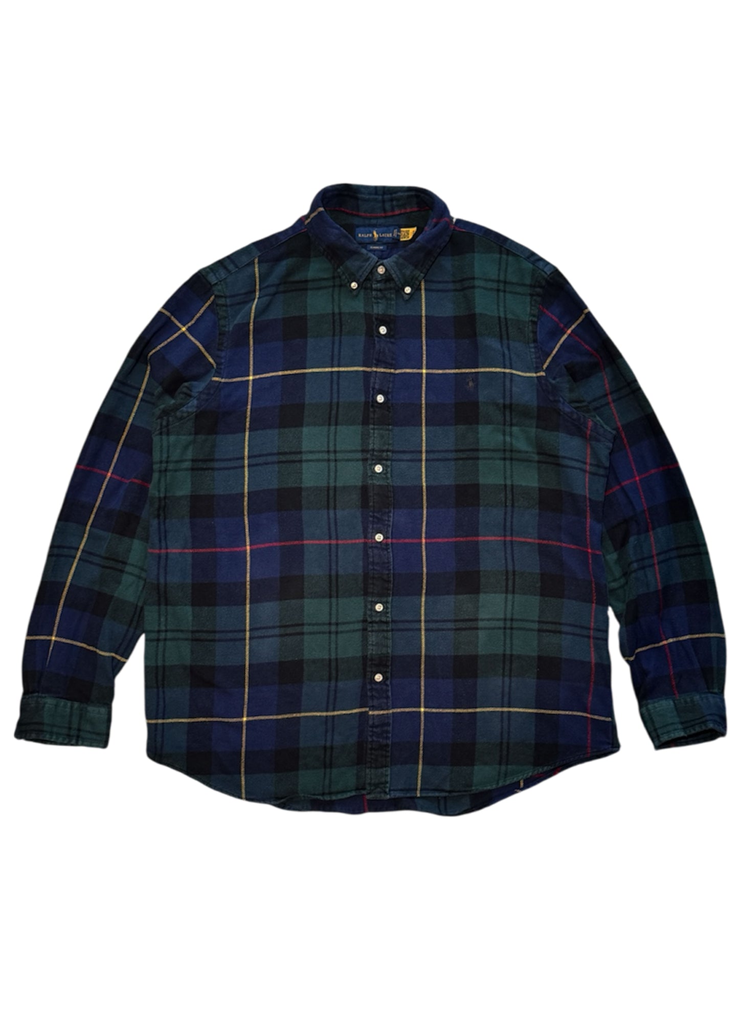 (SUP-436) Polo Ralph Lauren "BIG SIZE" FLANNEL SHIRT - CLASSIC FIT - XXL