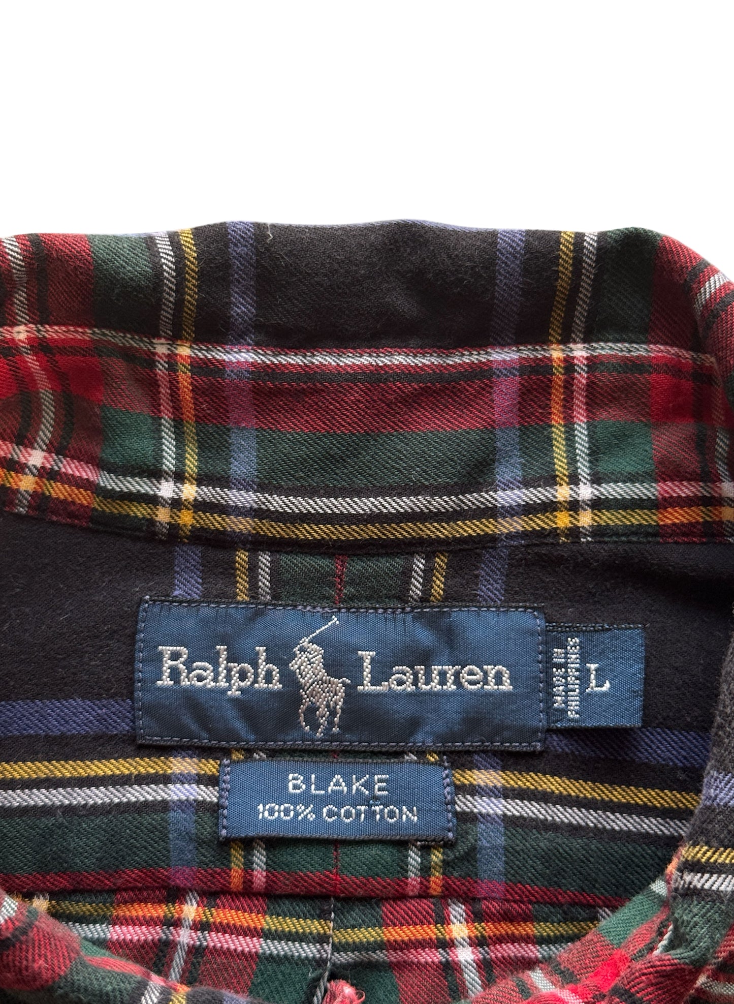 (SUP-442) Polo Ralph Lauren CHECK SHIRT - BLAKE