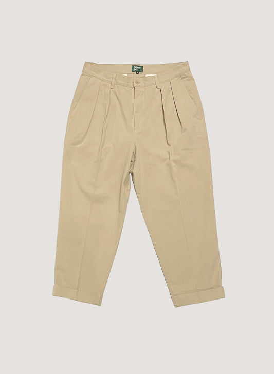 WOODBLOCK 2TUCK CHINO TROUSERS (WB-CL-001)