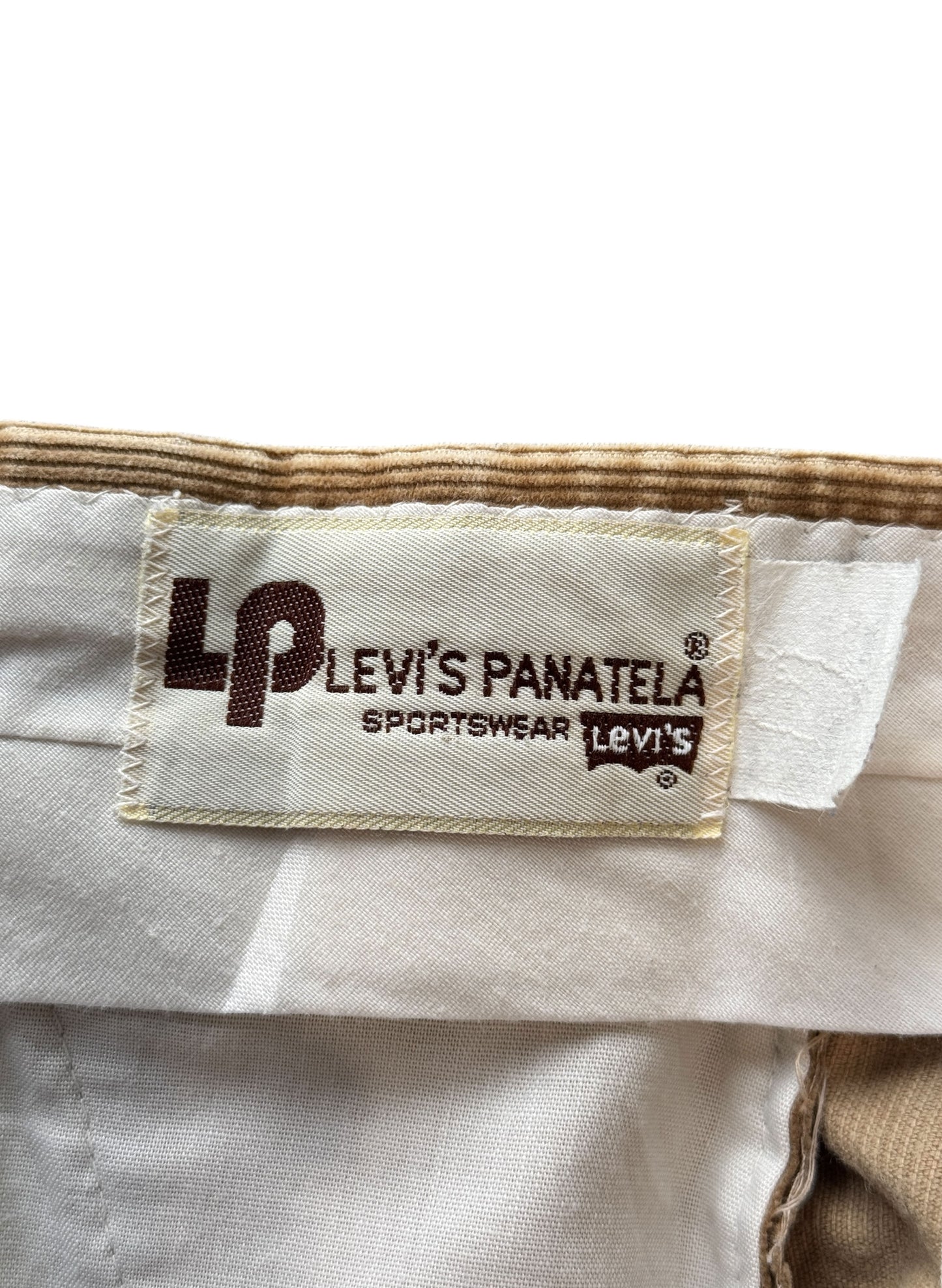 (SUP-490) LEVI'S PANATELA SPORTSWEAR CORDUROY PANTS