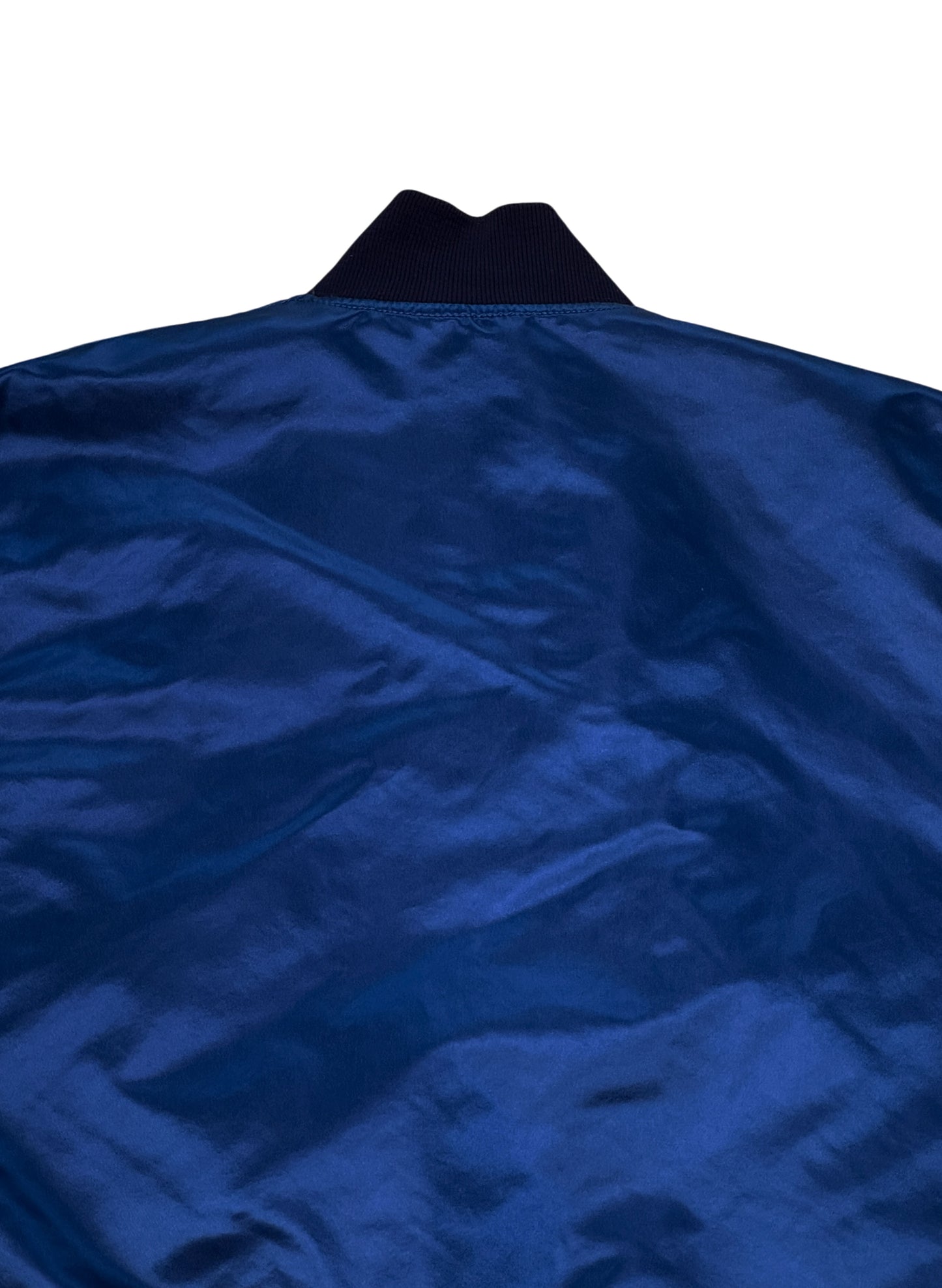 (SUP-808) STARTER NFL DALLAS COWBOYS NYLON QUILTING STADIUM JACKET - M - MADE IN U.S.A.