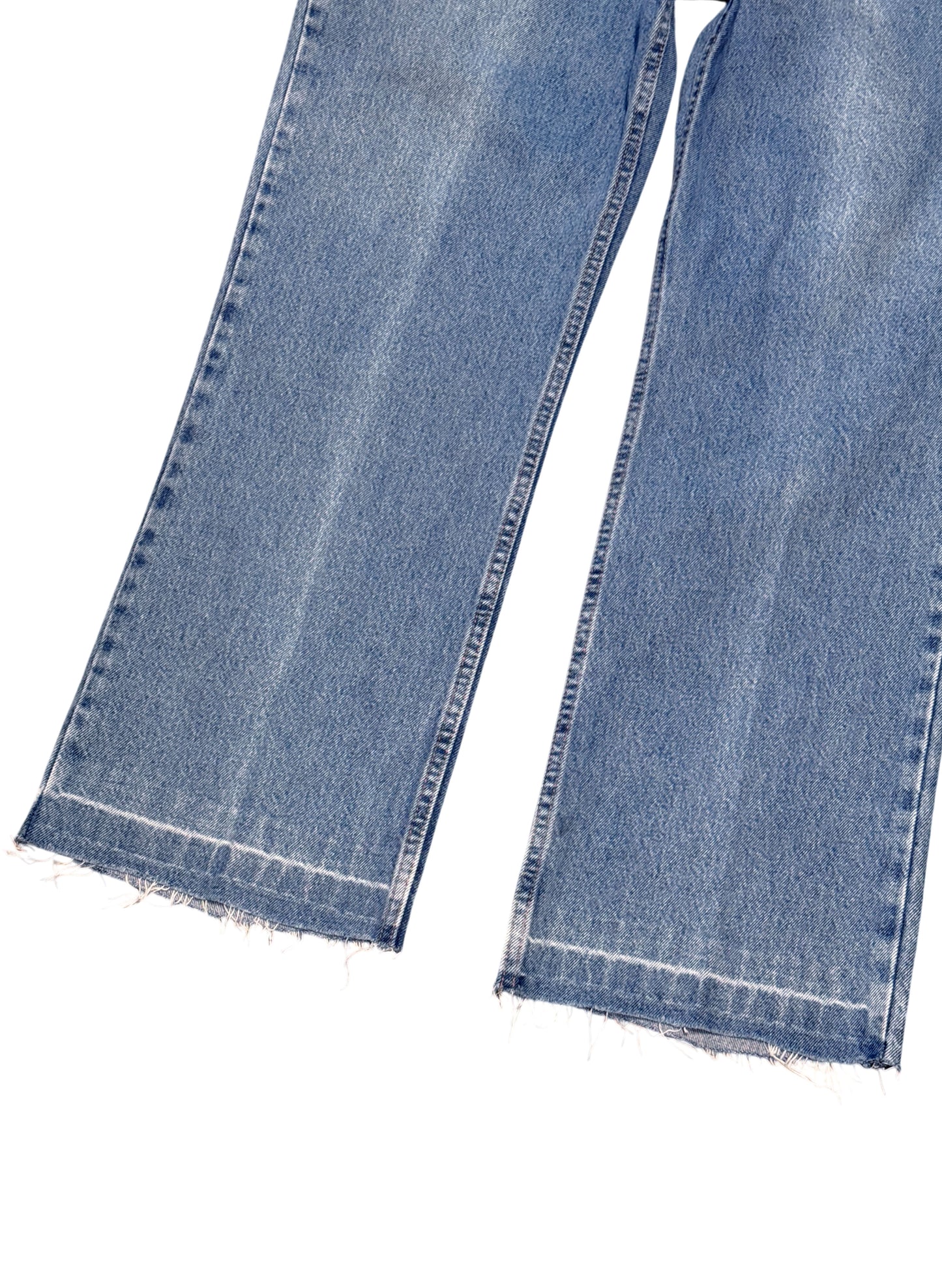 (SUP-644) 90s LEVI'S 517 BOOT CUT "CUT OFF" - MADE IN U.S.A.