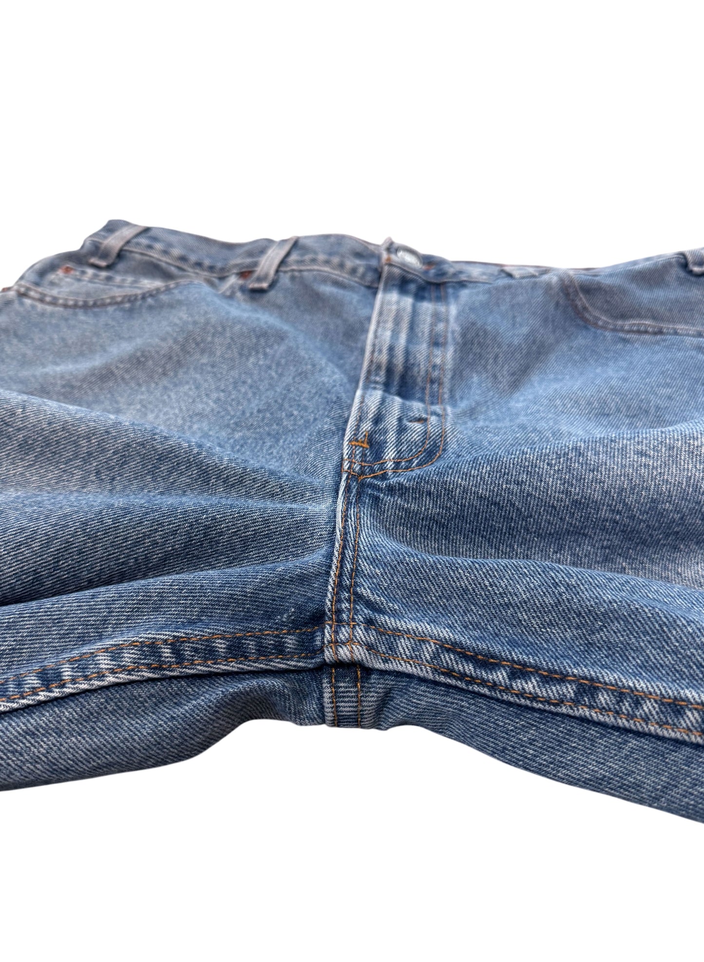 (SUP-644) 90s LEVI'S 517 BOOT CUT "CUT OFF" - MADE IN U.S.A.