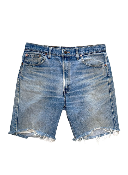 (SUP-649) 90s LEVI'S 505 "CUT OFF" SHORTS - MADE IN U.S.A.