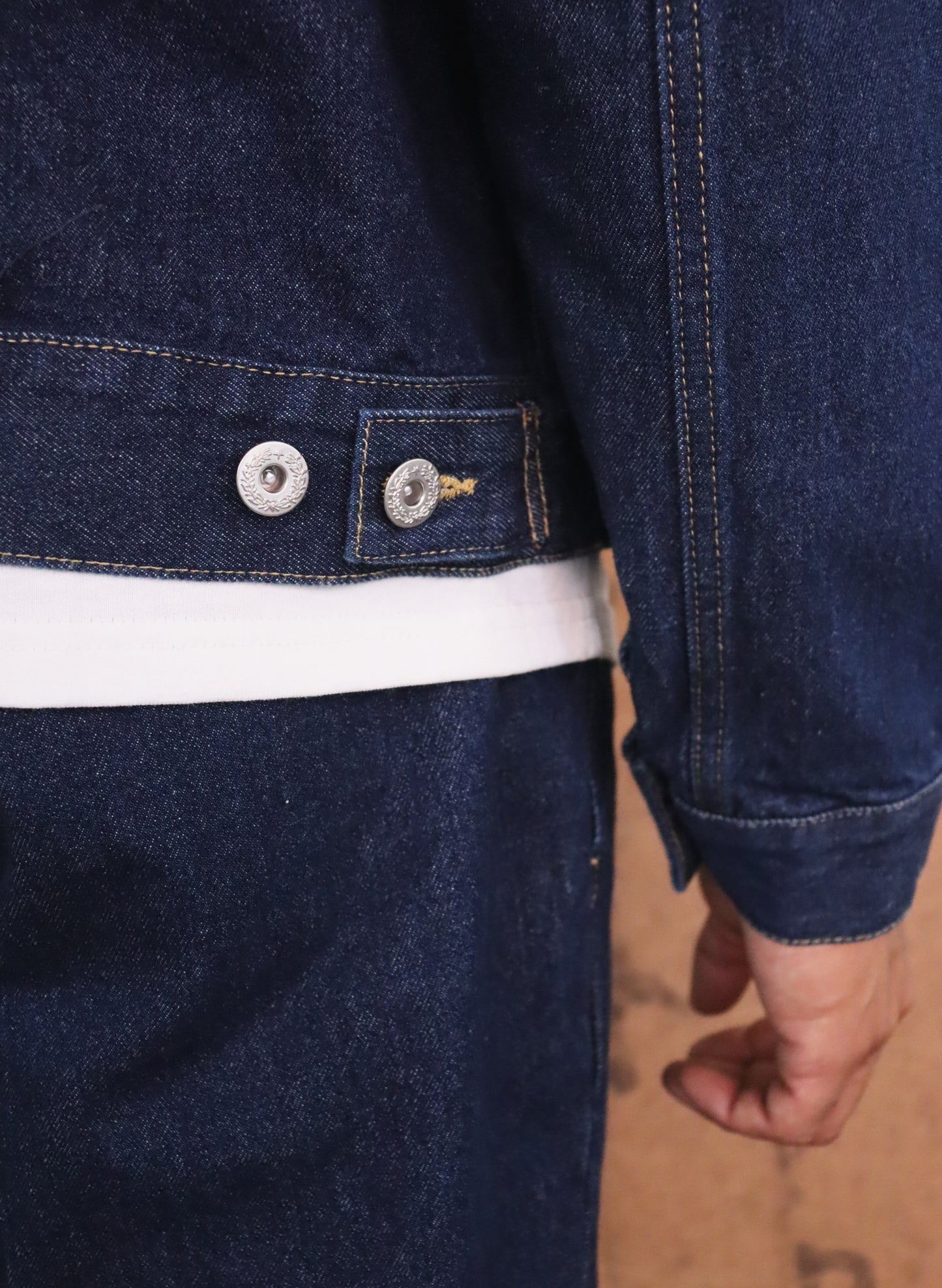 WOODBLOCK 2nd TYPE DENIM JACKET DARK INDIGO (WB-25AW-006)