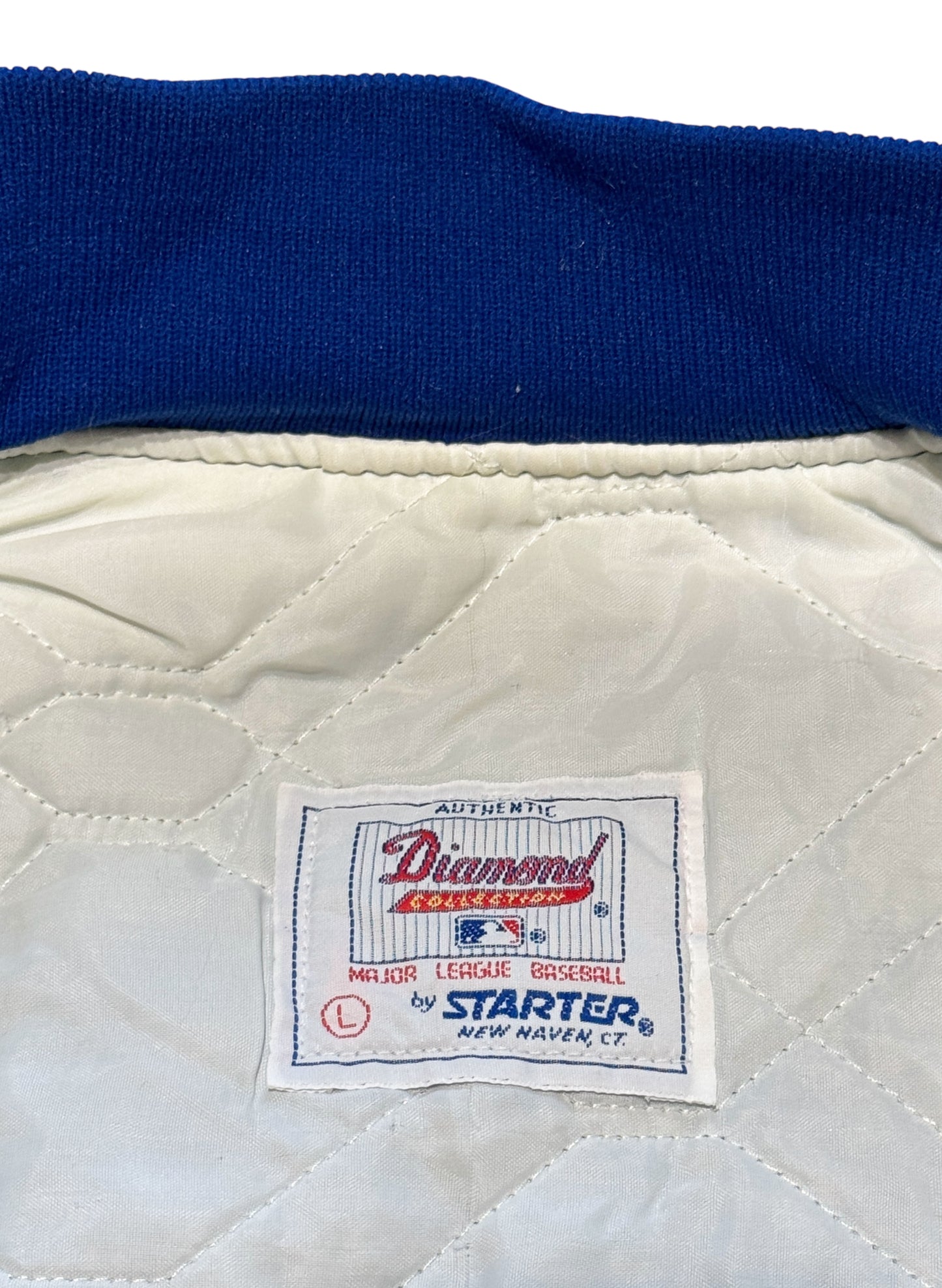 (SUP-535) STARTER NEW YORK METS NYLON STADIUM JACKET - MADE IN U.S.A.