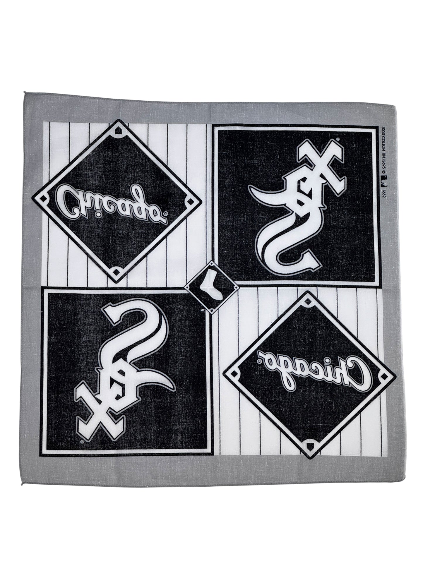 (SUP-751) DEADSTOCK 1995 MLB CHICAGO WHITE SOX BANDANA