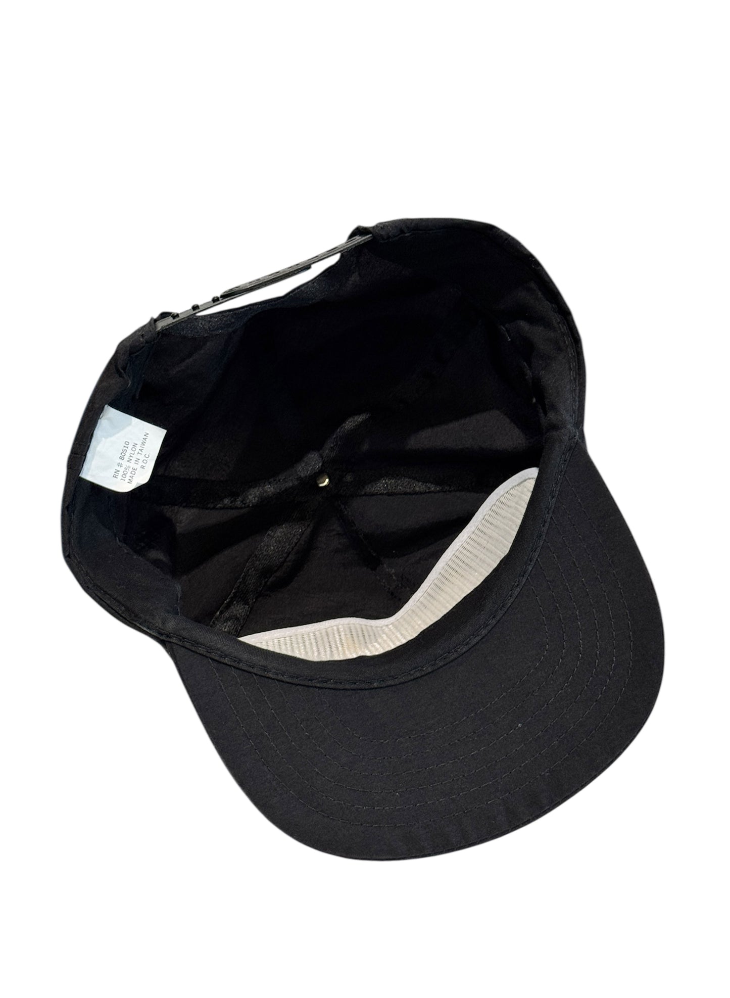 (SUP-332) DELLA NOTTE THE BLACK SAMBUCA NYLON SNAP BACK CAP - BLACK