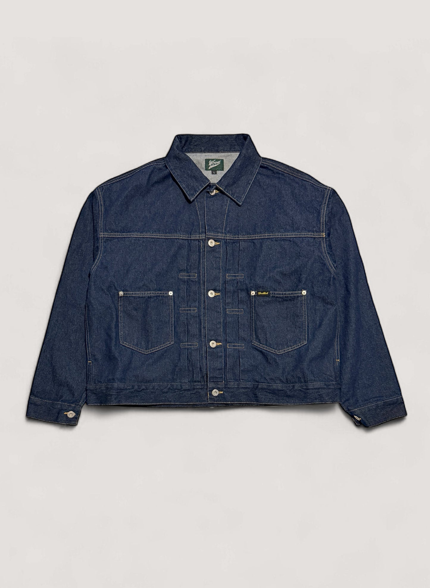 WOODBLOCK 2nd TYPE DENIM JACKET DARK INDIGO (WB-25AW-006)