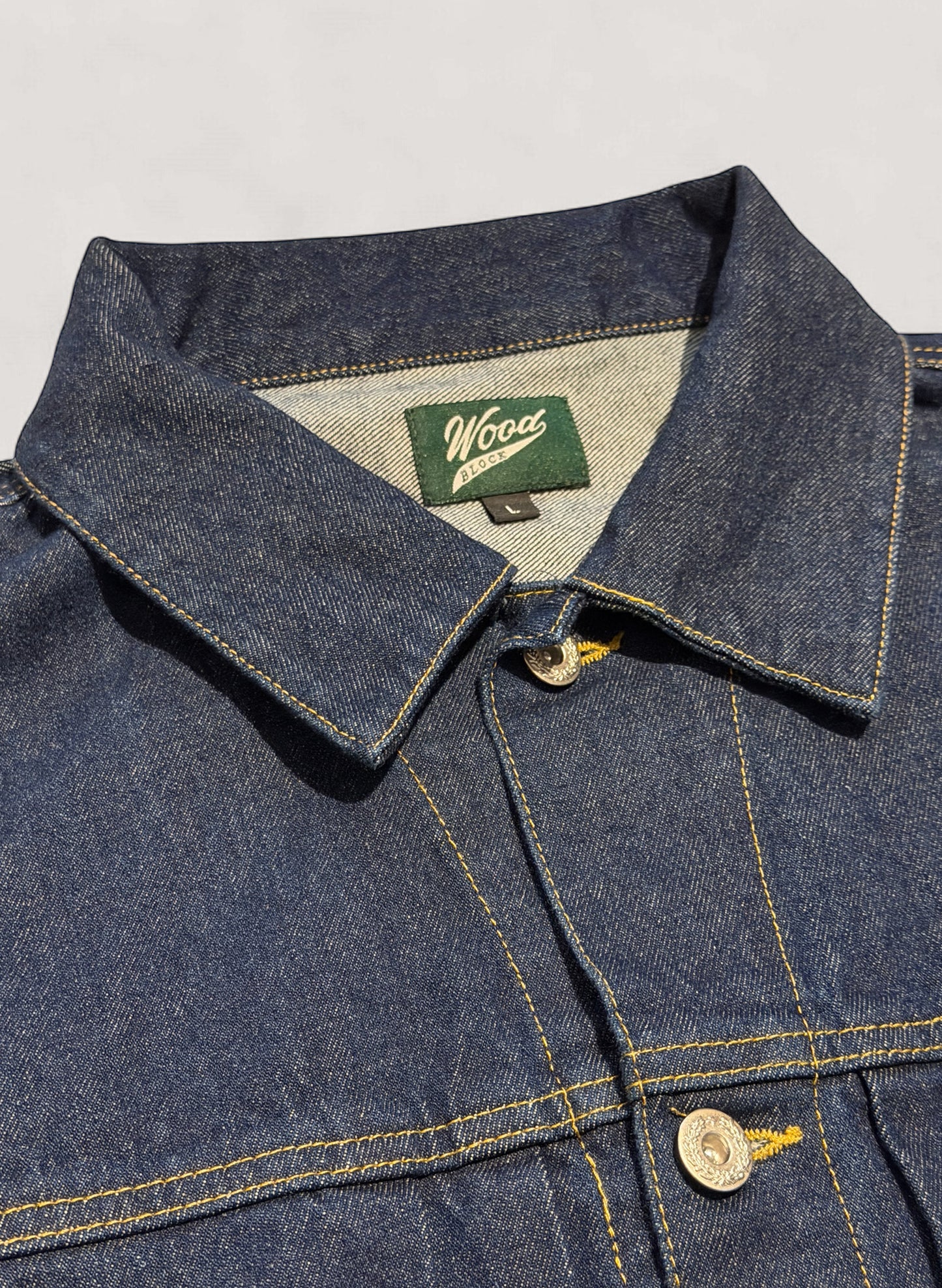 WOODBLOCK 2nd TYPE DENIM JACKET DARK INDIGO (WB-25AW-006)