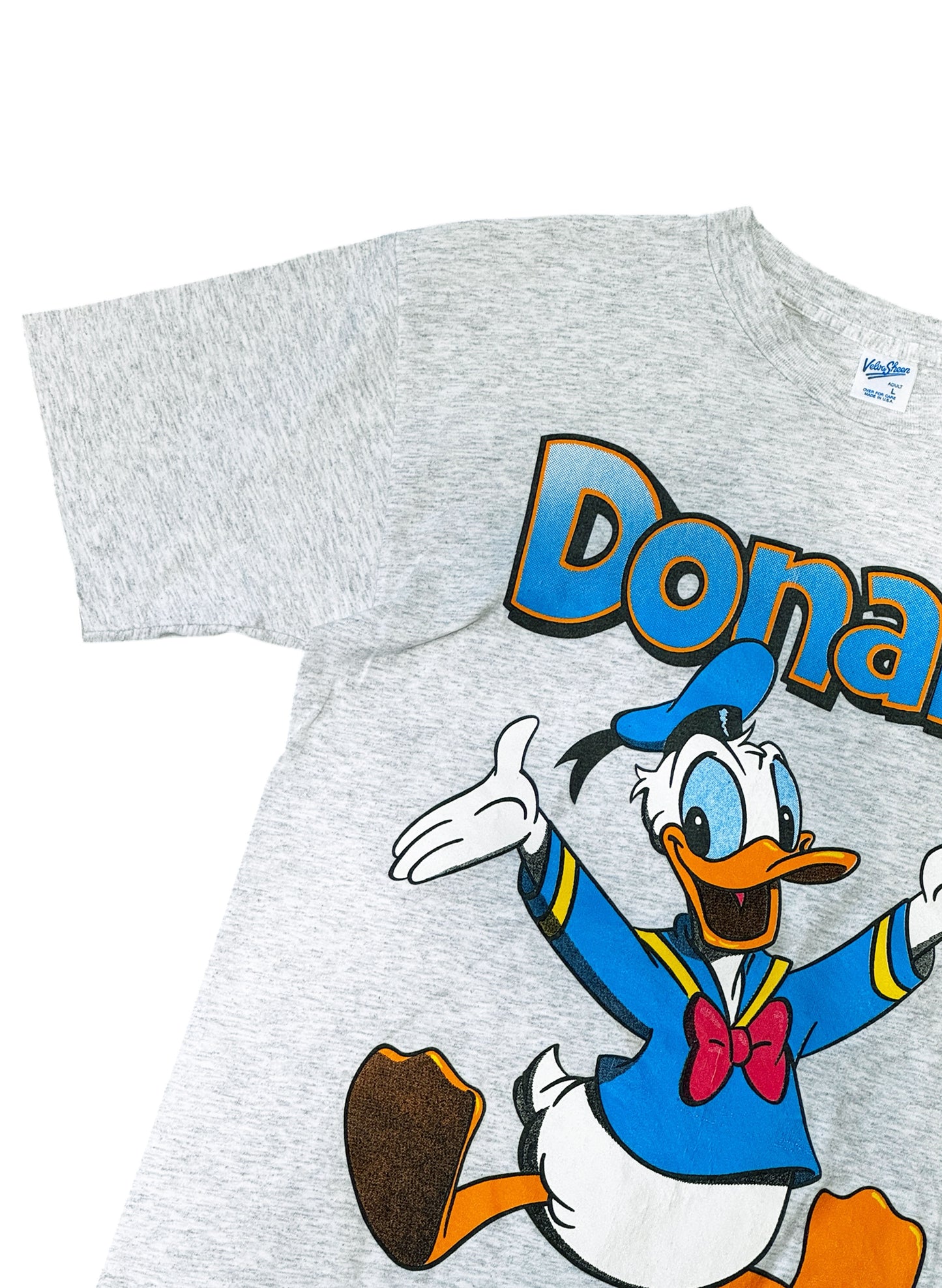 (SUP-614) 90s DONALD DUCK S/S TEE - MADE IN U.S.A.