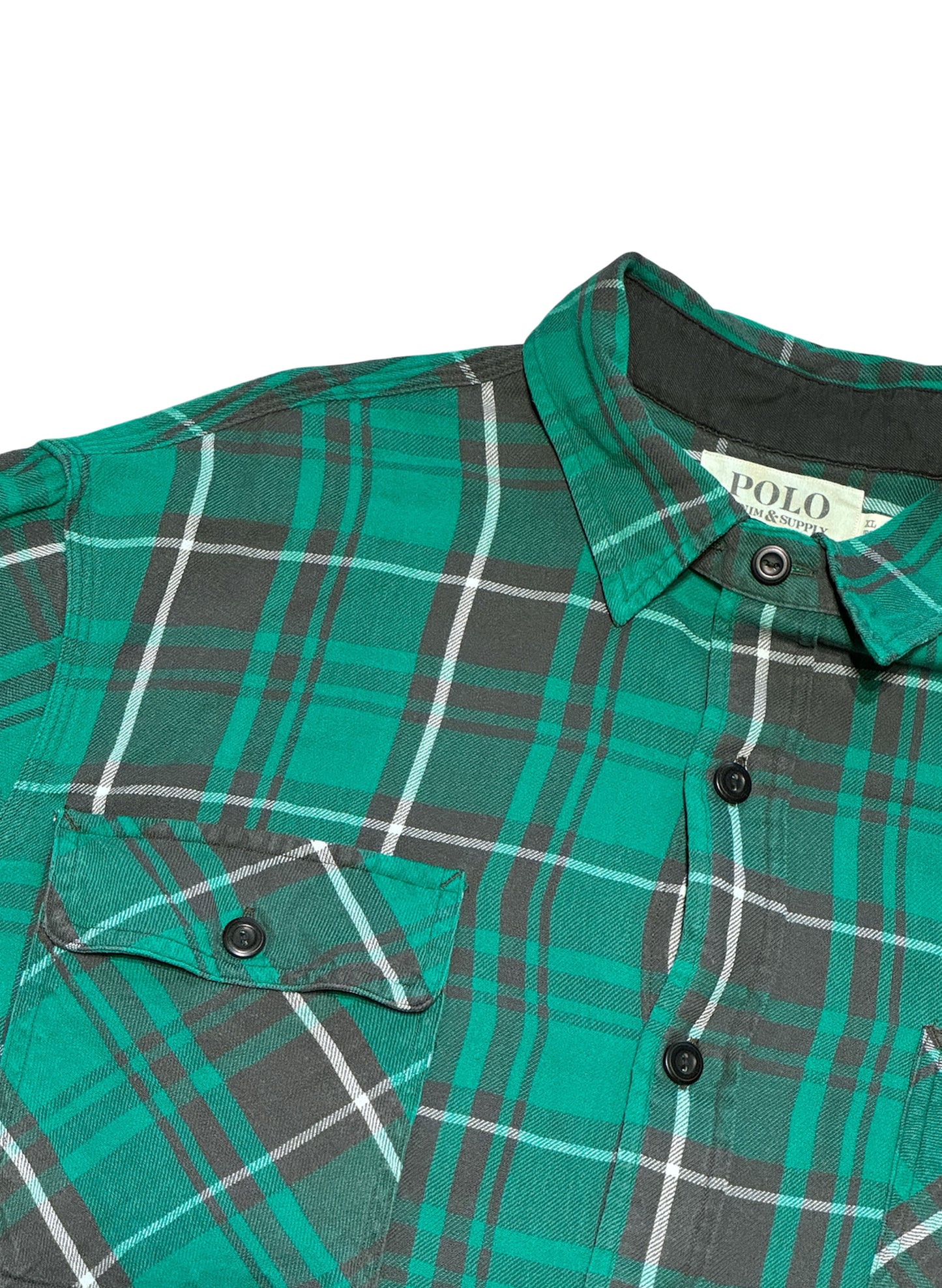 (SUP-435) DENIM&SUPPLY RALPH LAUREN FLANNEL SHIRT - XL