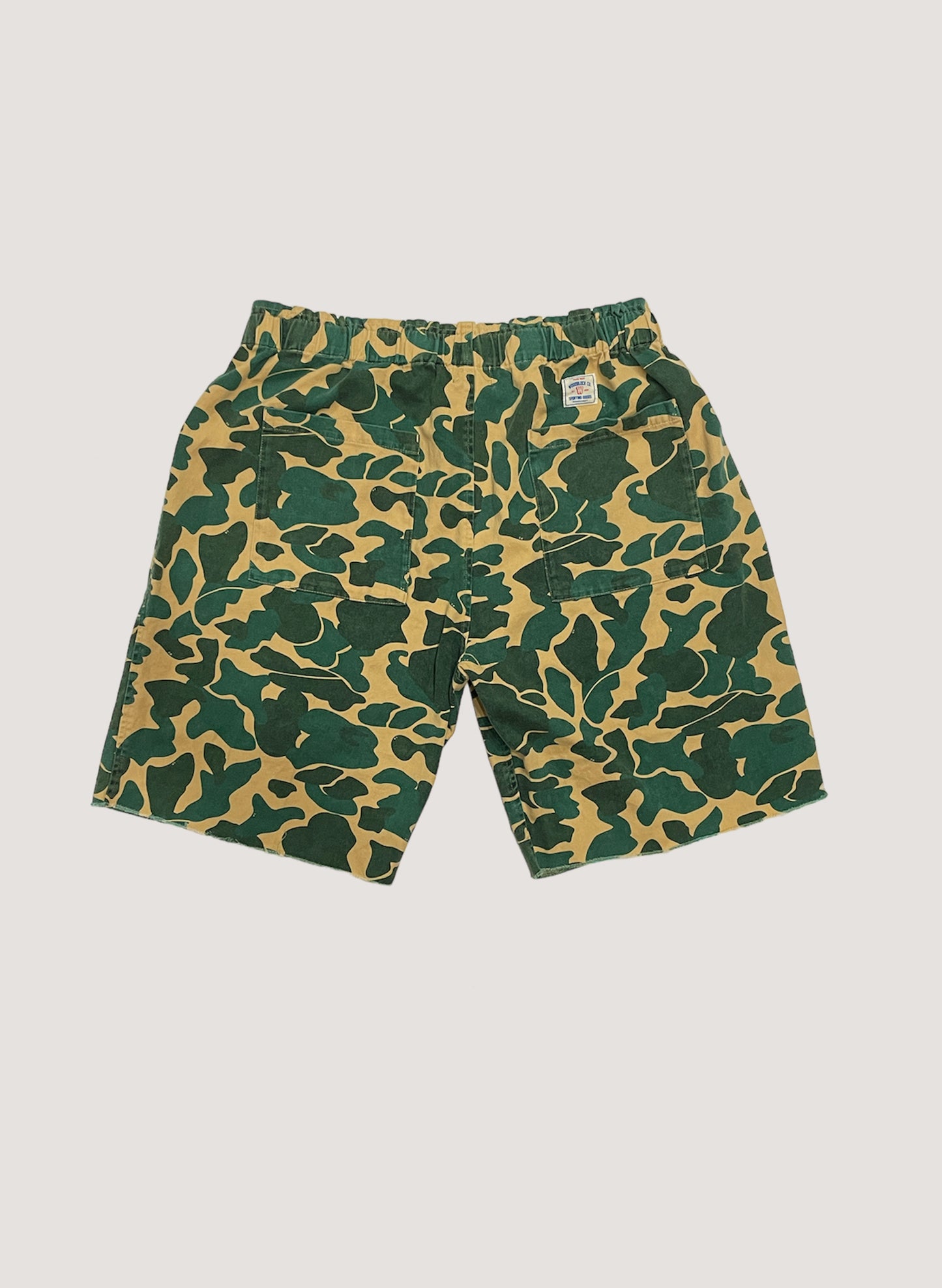 (WB-24SS-066) WOODBLOCK CUT-OFF EASY SHORTS