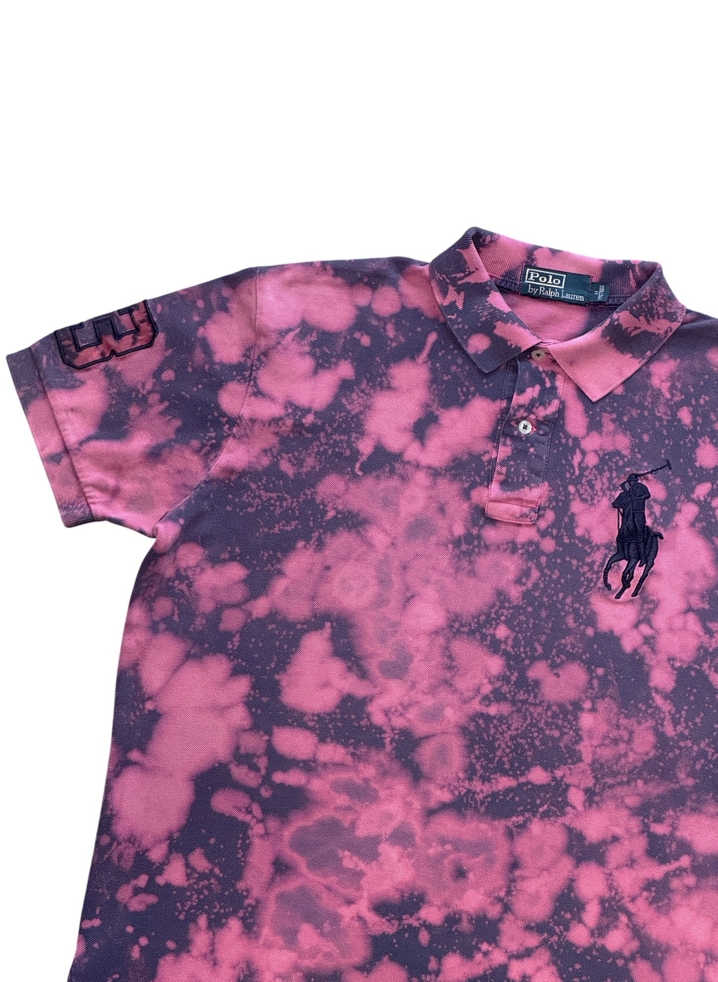 (SUP-685) Polo Ralph Lauren "Big Pony" TIE DYE POLO SHIRT