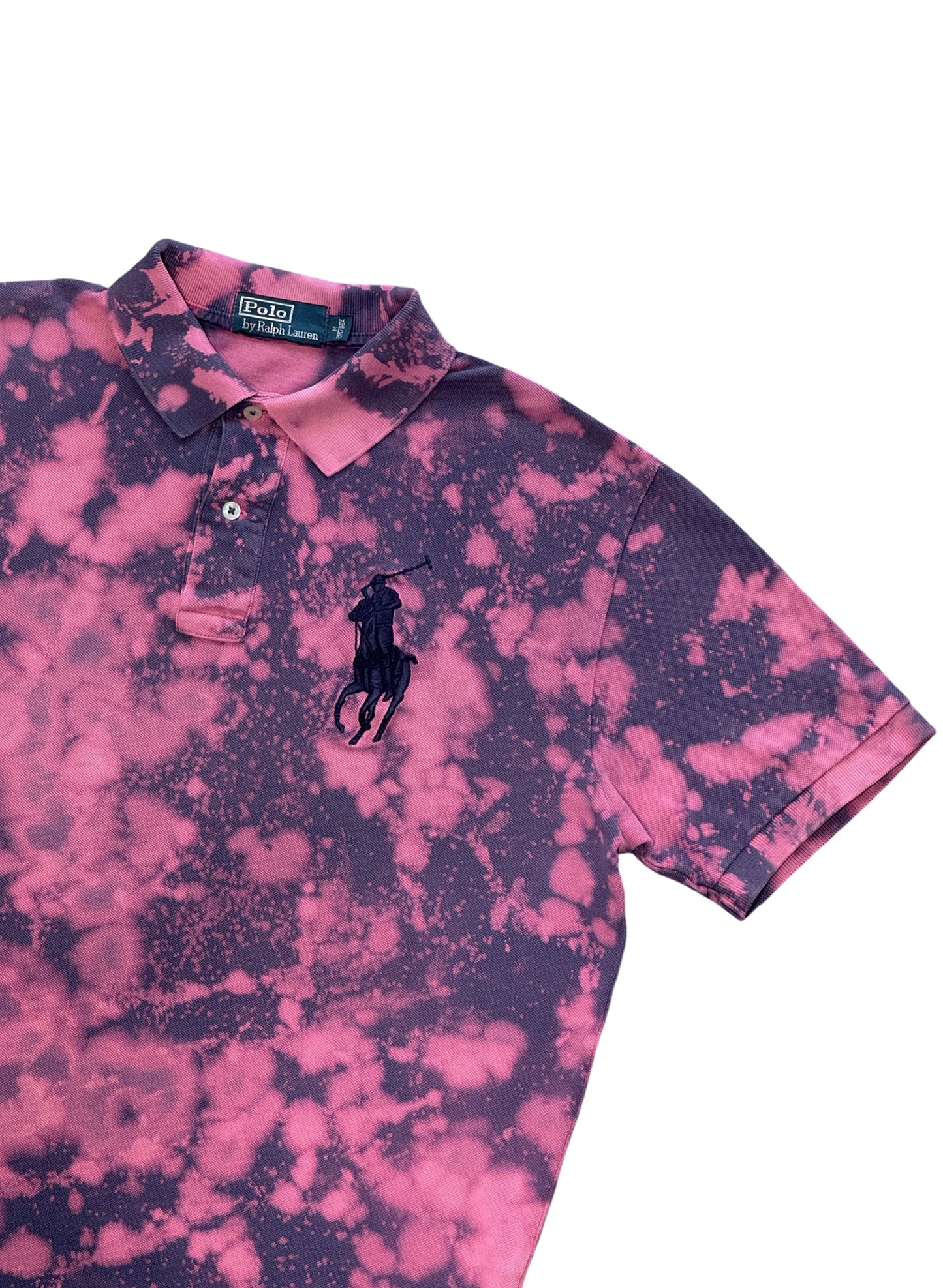 (SUP-685) Polo Ralph Lauren "Big Pony" TIE DYE POLO SHIRT