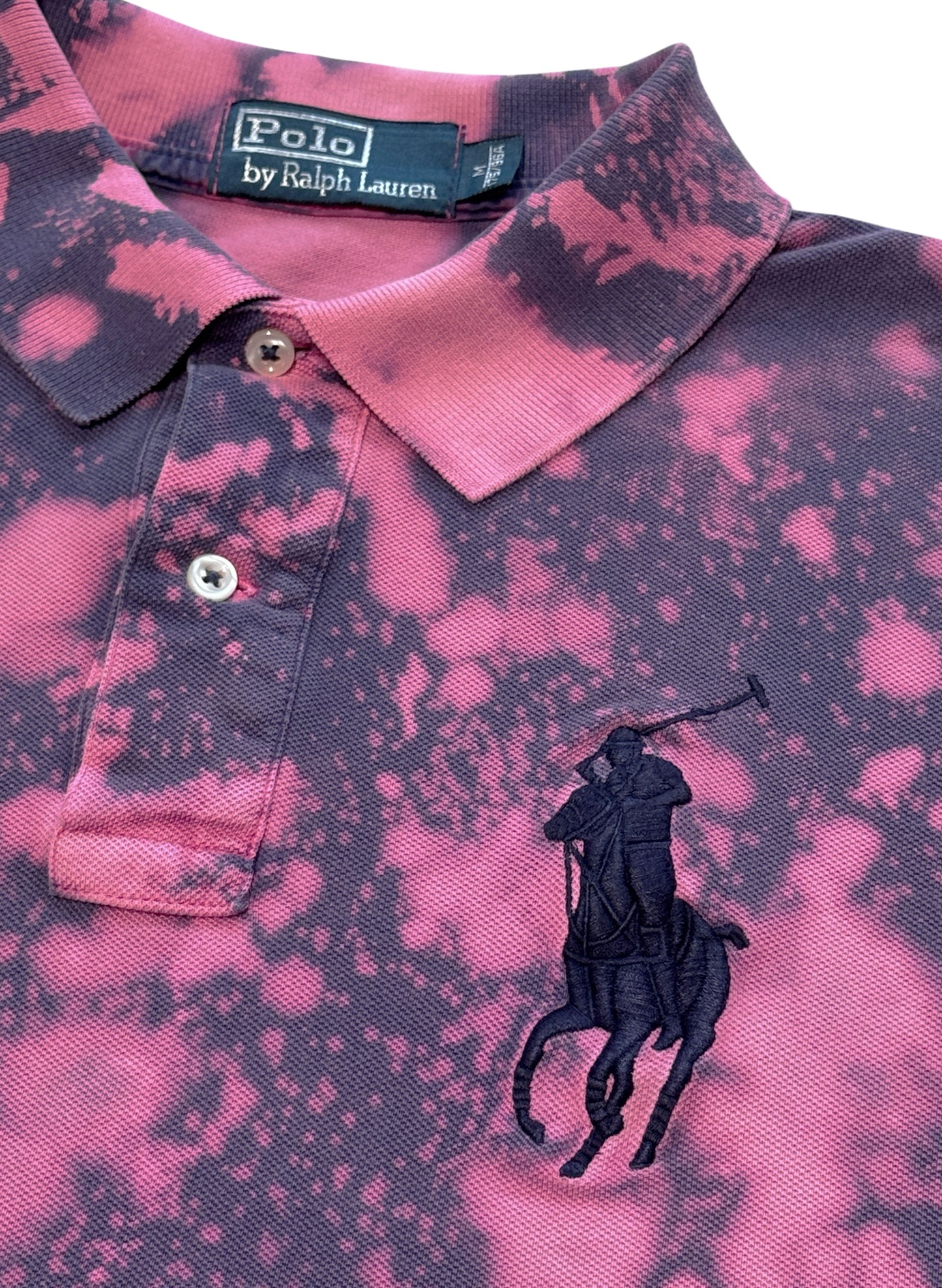 (SUP-685) Polo Ralph Lauren "Big Pony" TIE DYE POLO SHIRT