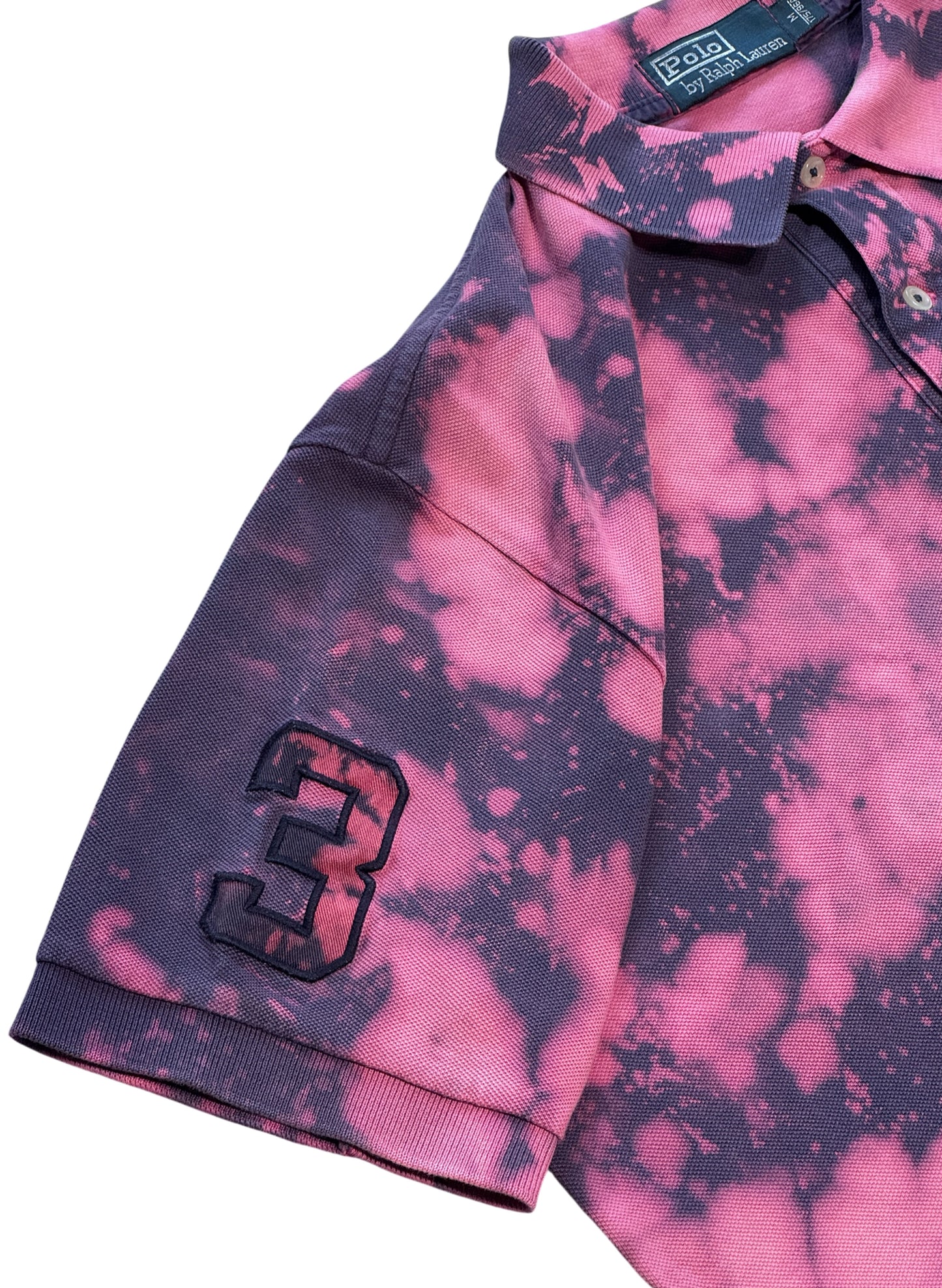 (SUP-685) Polo Ralph Lauren "Big Pony" TIE DYE POLO SHIRT