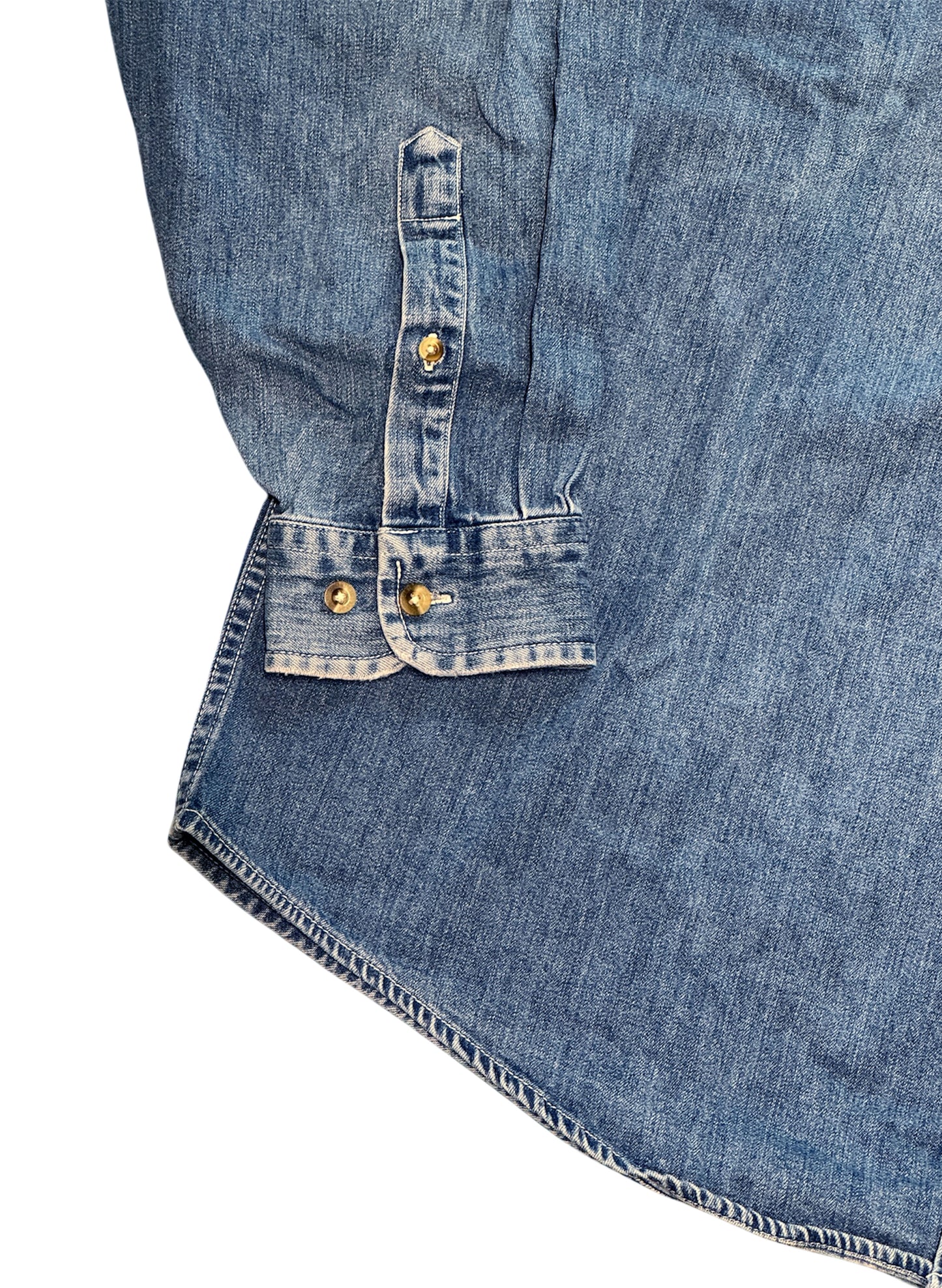 (SUP-460) Eddie Bauer DENIM SHIRT "WHITE TAG"