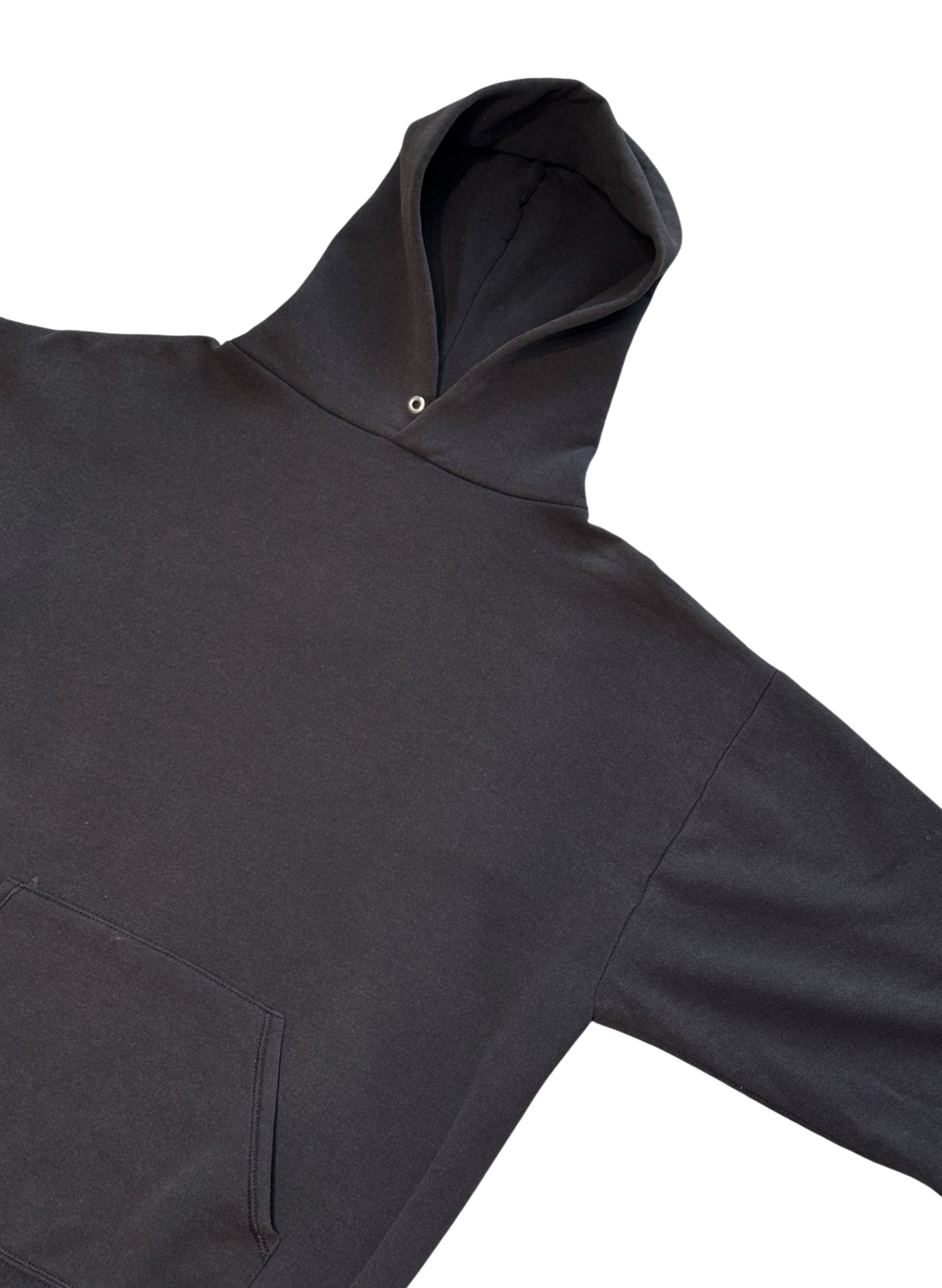 (SUP-439) JERZEES SUPER SWEATS "FADE" SOLID HOODIE - MADE IN U.S.A.  (L)