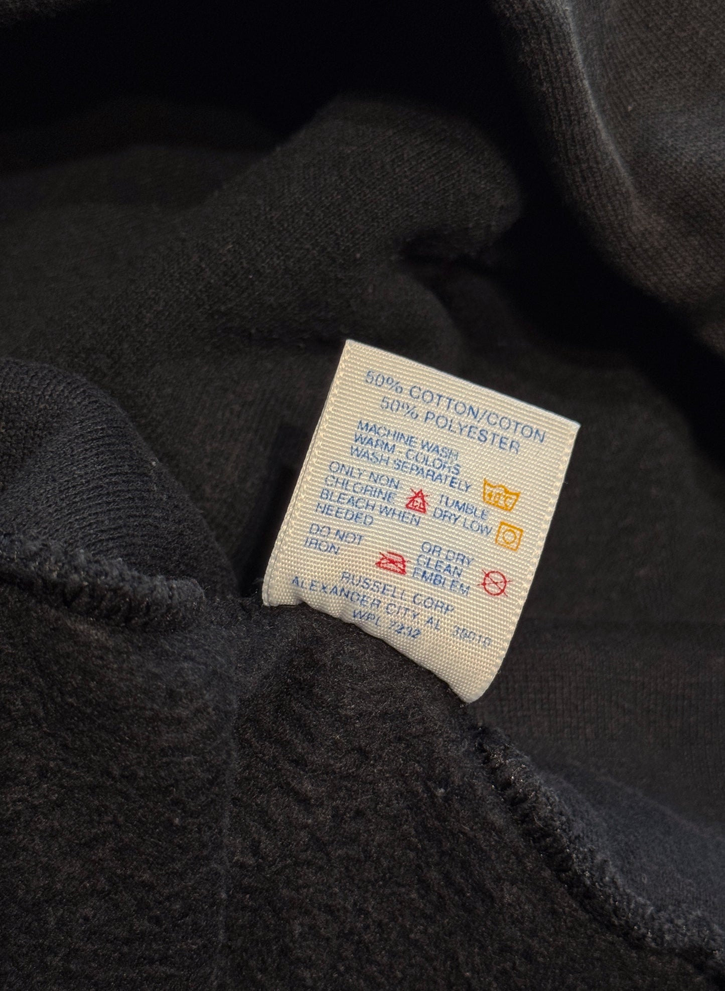 (SUP-439) JERZEES SUPER SWEATS "FADE" SOLID HOODIE - MADE IN U.S.A.  (L)