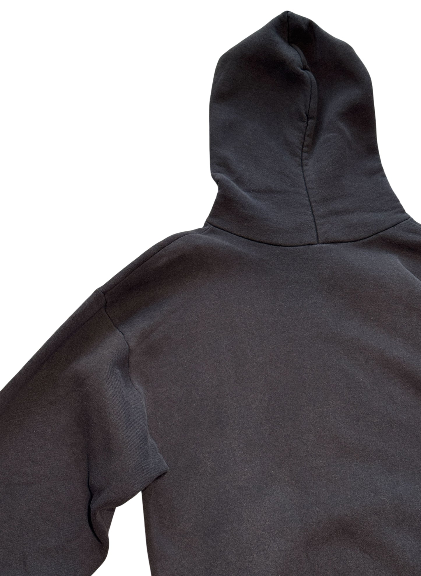(SUP-439) JERZEES SUPER SWEATS "FADE" SOLID HOODIE - MADE IN U.S.A.  (L)