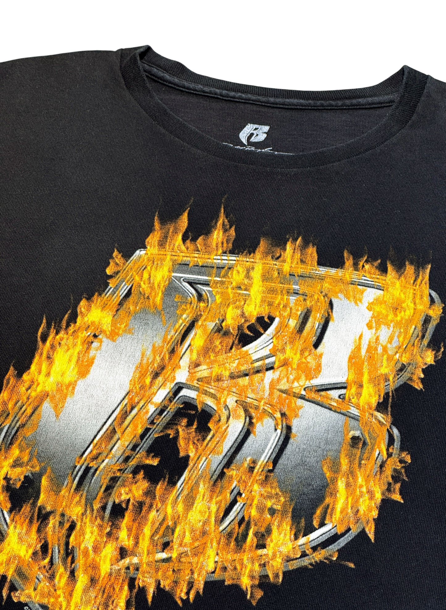 (SUP-582) Ruff Ryders "Fire Pattern Logo" Tee