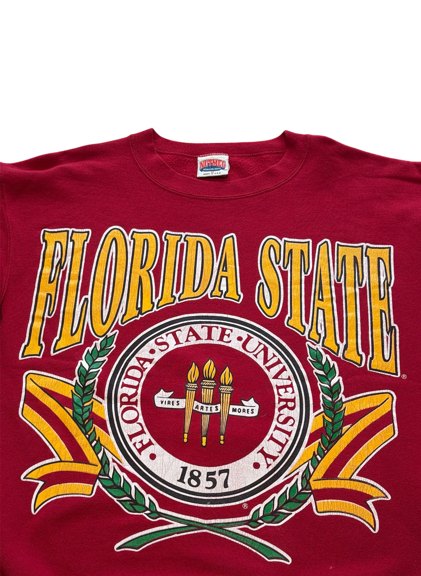(SUP-427) FLORIDA STATE UNIVERSITY SWEAT - MADE IN U.S.A.
