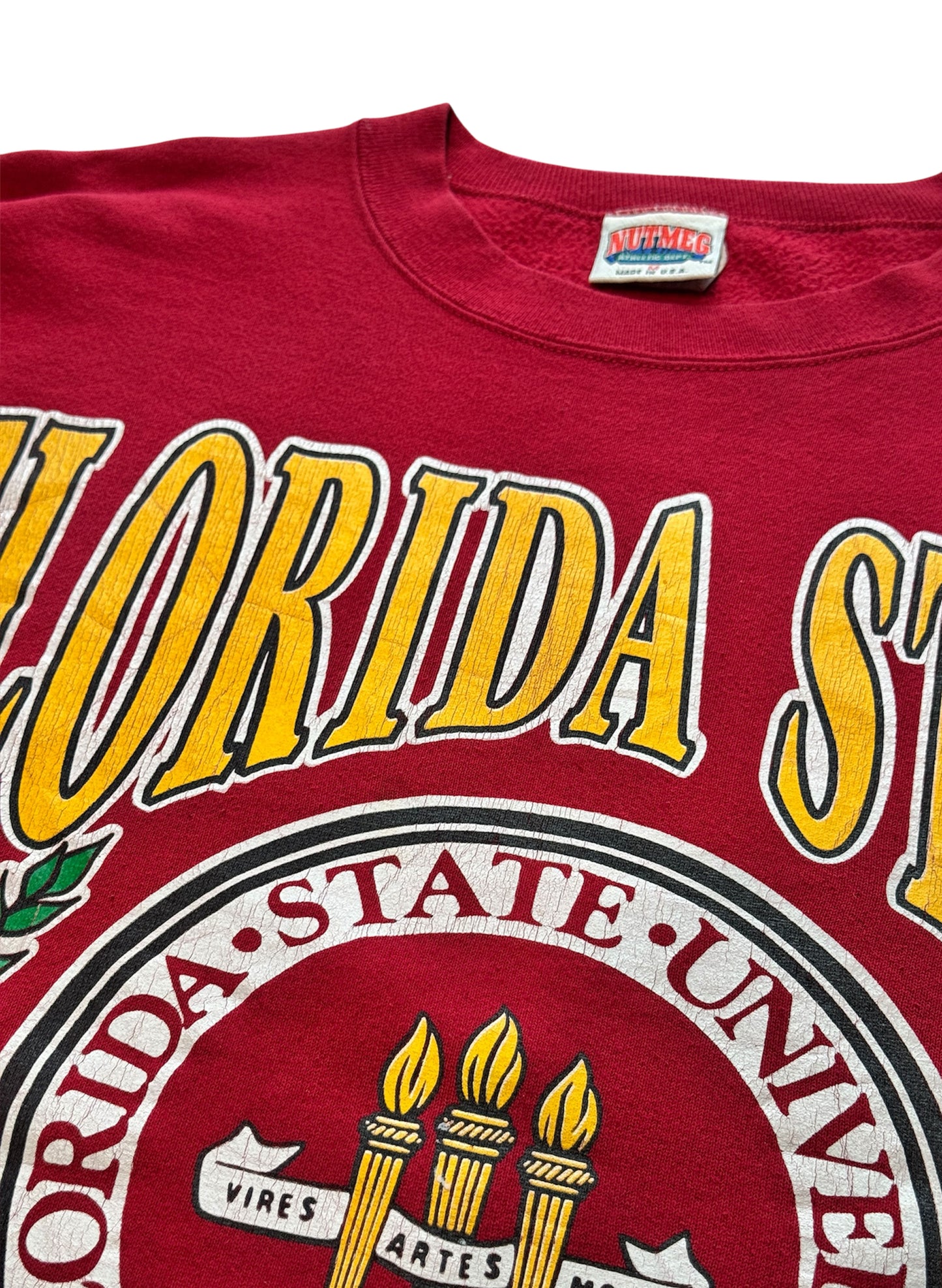 (SUP-427) FLORIDA STATE UNIVERSITY SWEAT - MADE IN U.S.A.