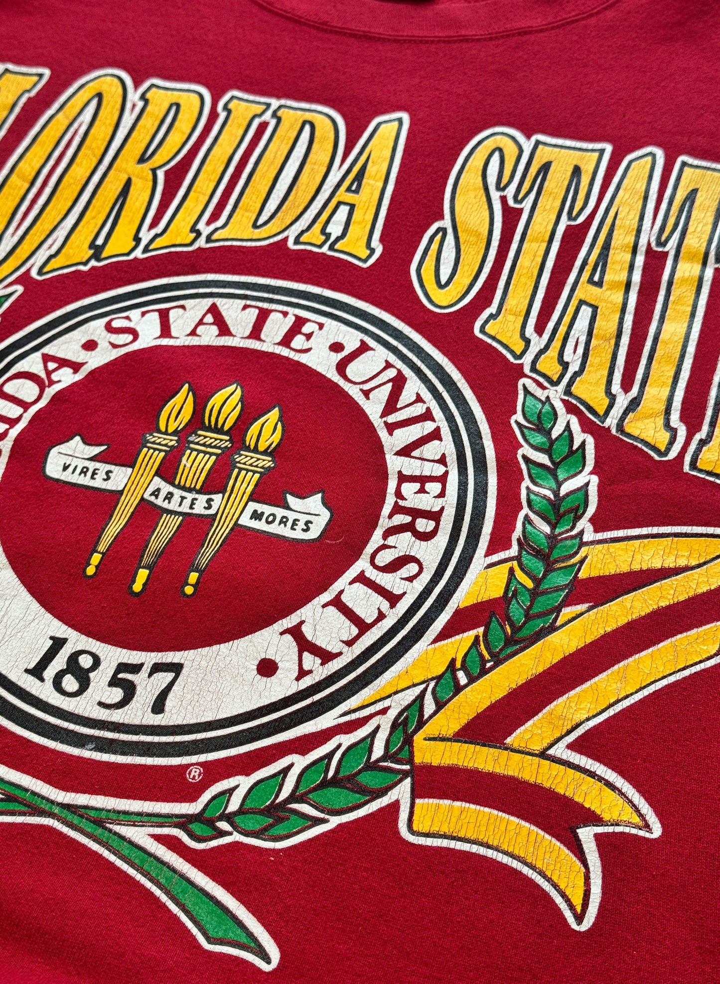 (SUP-427) FLORIDA STATE UNIVERSITY SWEAT - MADE IN U.S.A.