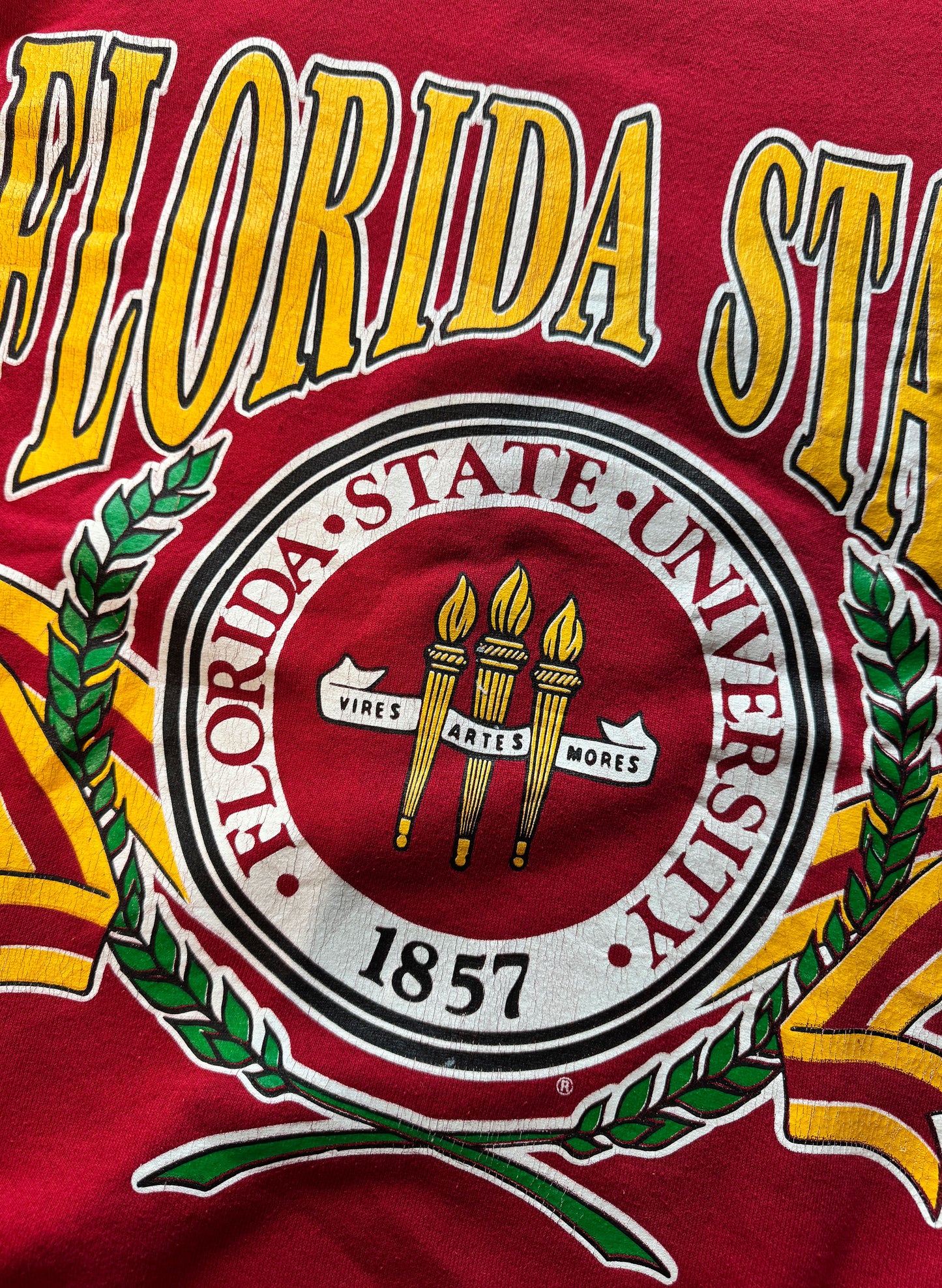 (SUP-427) FLORIDA STATE UNIVERSITY SWEAT - MADE IN U.S.A.