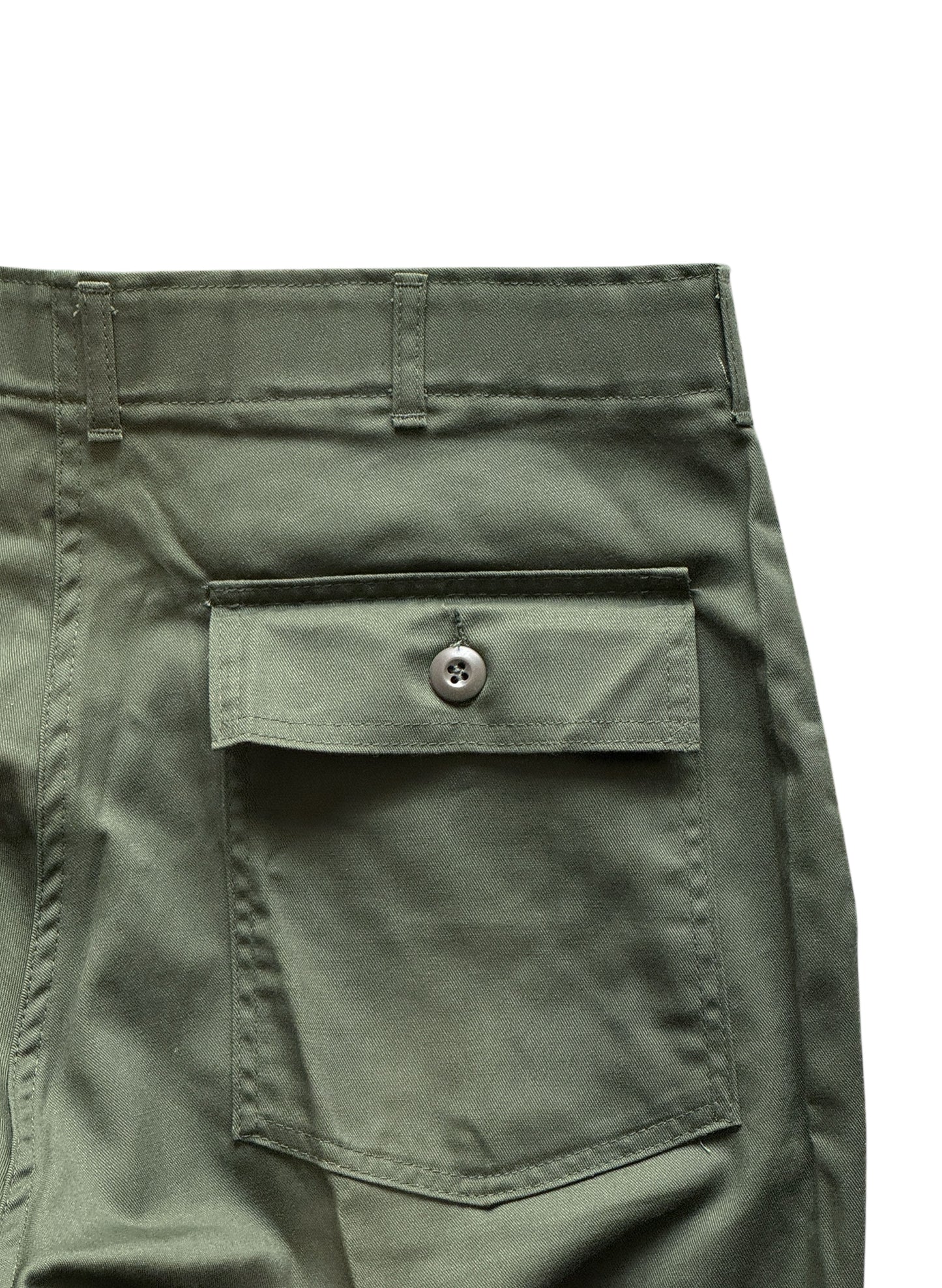 (SUP-562) US MILITARY 80s DEADSTOCK UTILITY TROUSERS OG-507 SLASH POCKET
