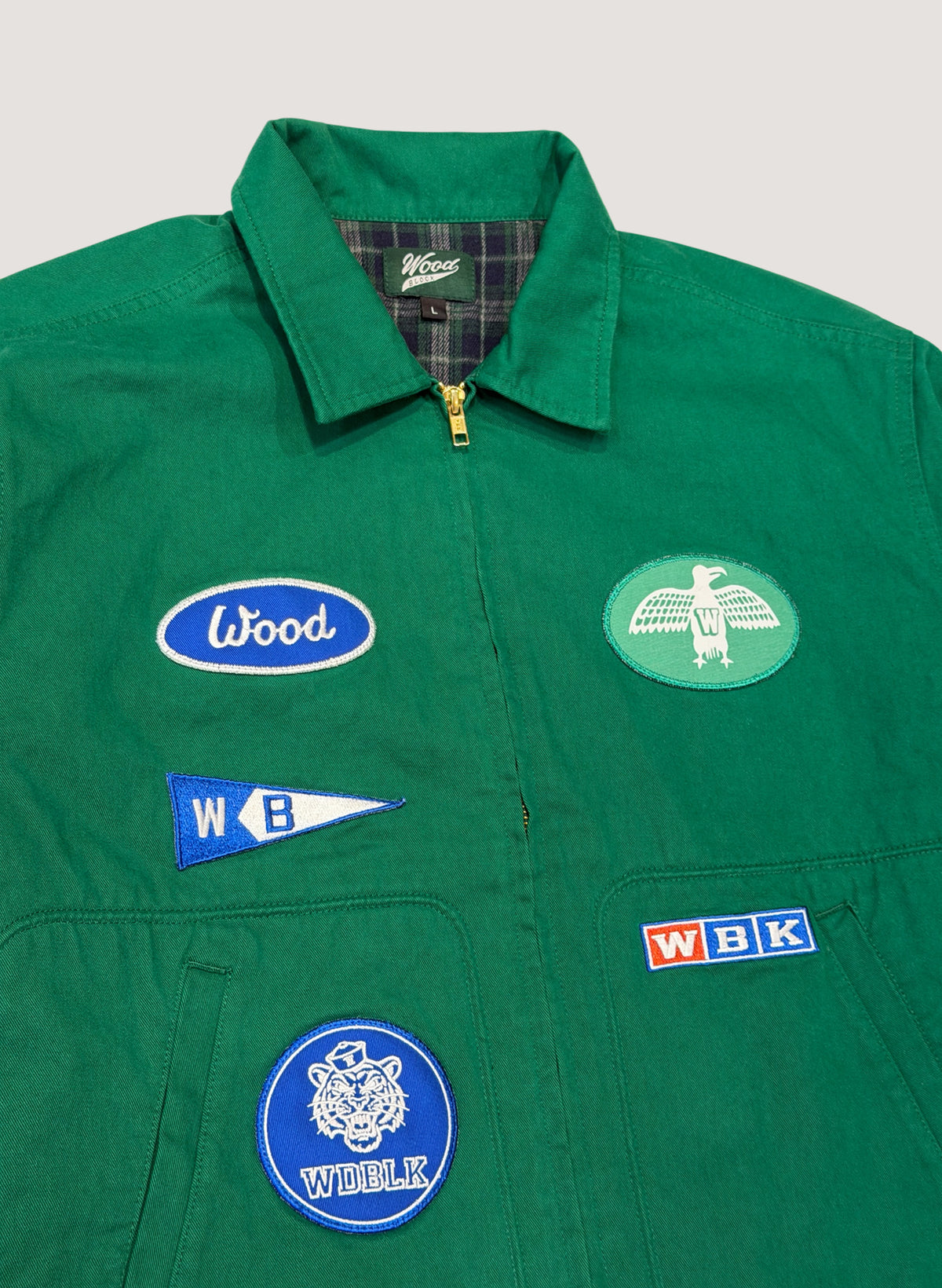 WOODBLOCK BOY SCOUT JACKET GREEN (WB-26AW-004)