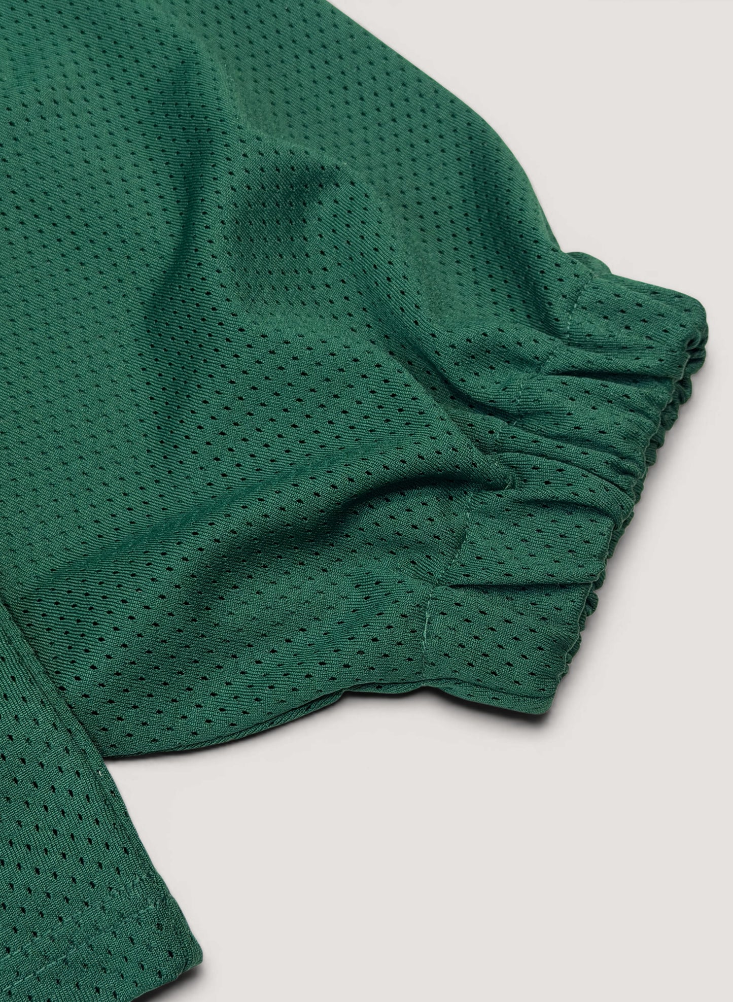 WOODBLOCK LS MESH RUGGER SHIRT GREEN/WHITE (WB-26SS-013)