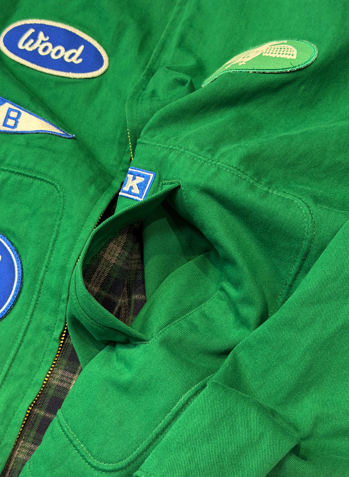 WOODBLOCK BOY SCOUT JACKET GREEN (WB-26AW-004)