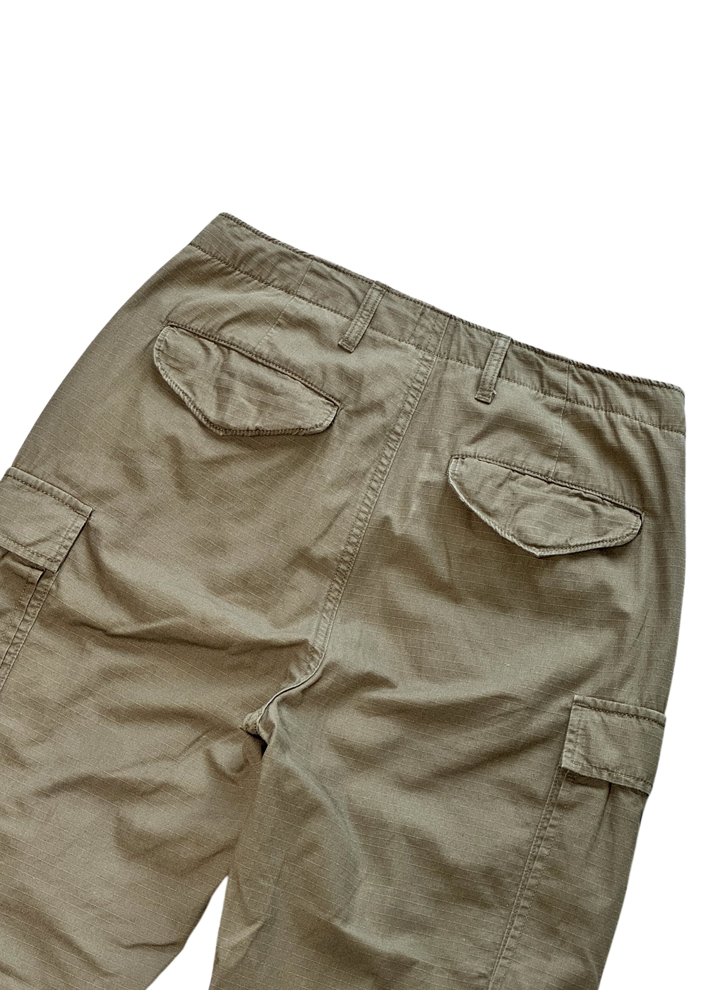 (SUP-497) GAP RIPSTOP CARGO PANTS for women - Olive