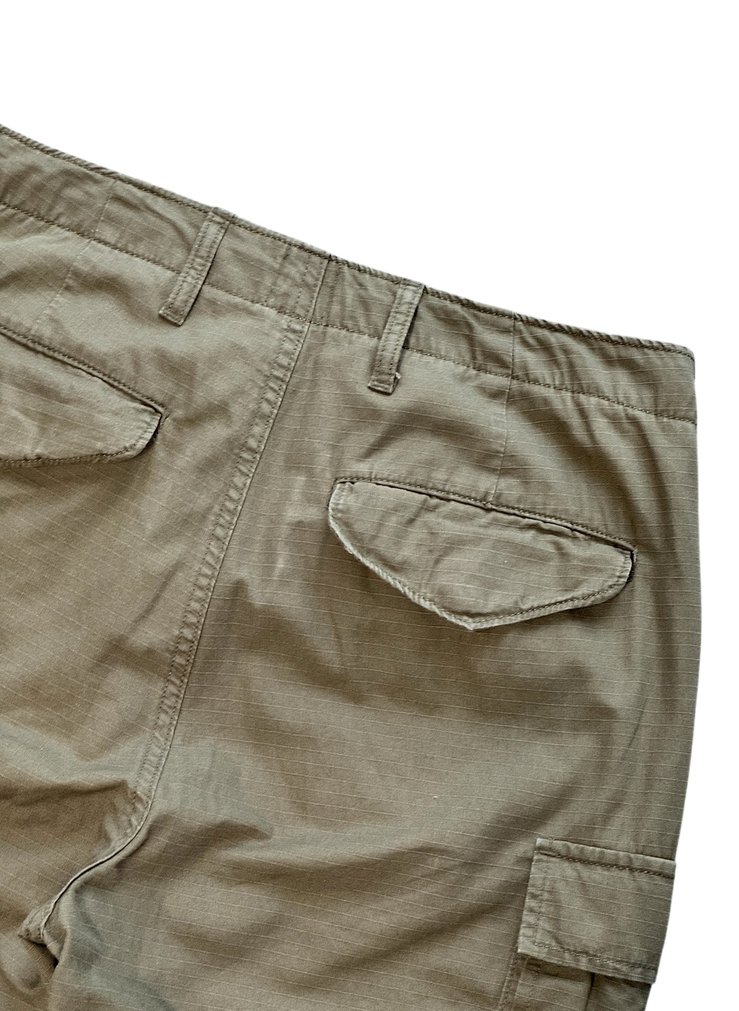 (SUP-497) GAP RIPSTOP CARGO PANTS for women - Olive