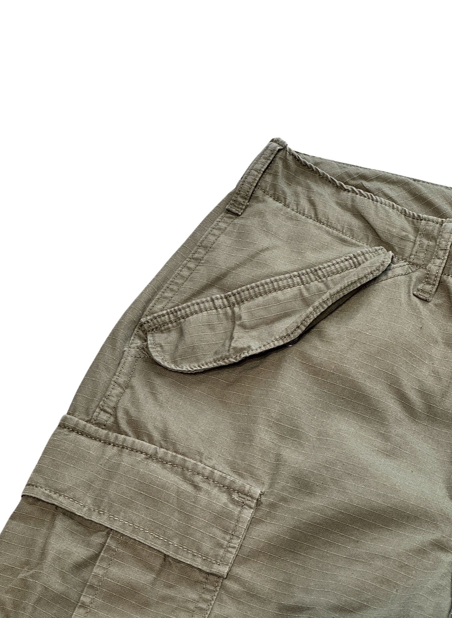 (SUP-497) GAP RIPSTOP CARGO PANTS for women - Olive