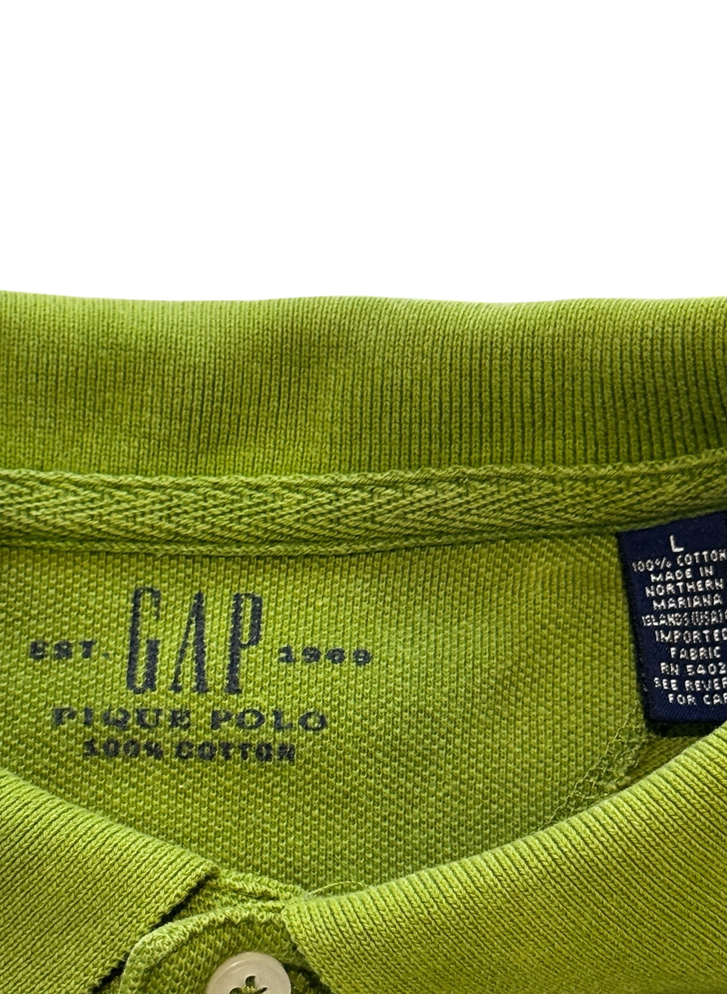 (SUP-695) GAP PIQUE POLO SHIRT